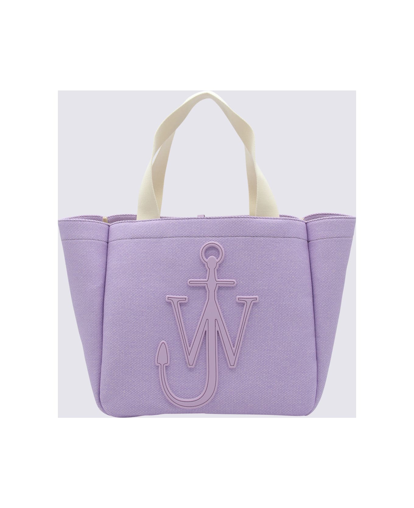 J.W. Anderson Lilac Puple Canvas Tote Bag - Purple トートバッグ