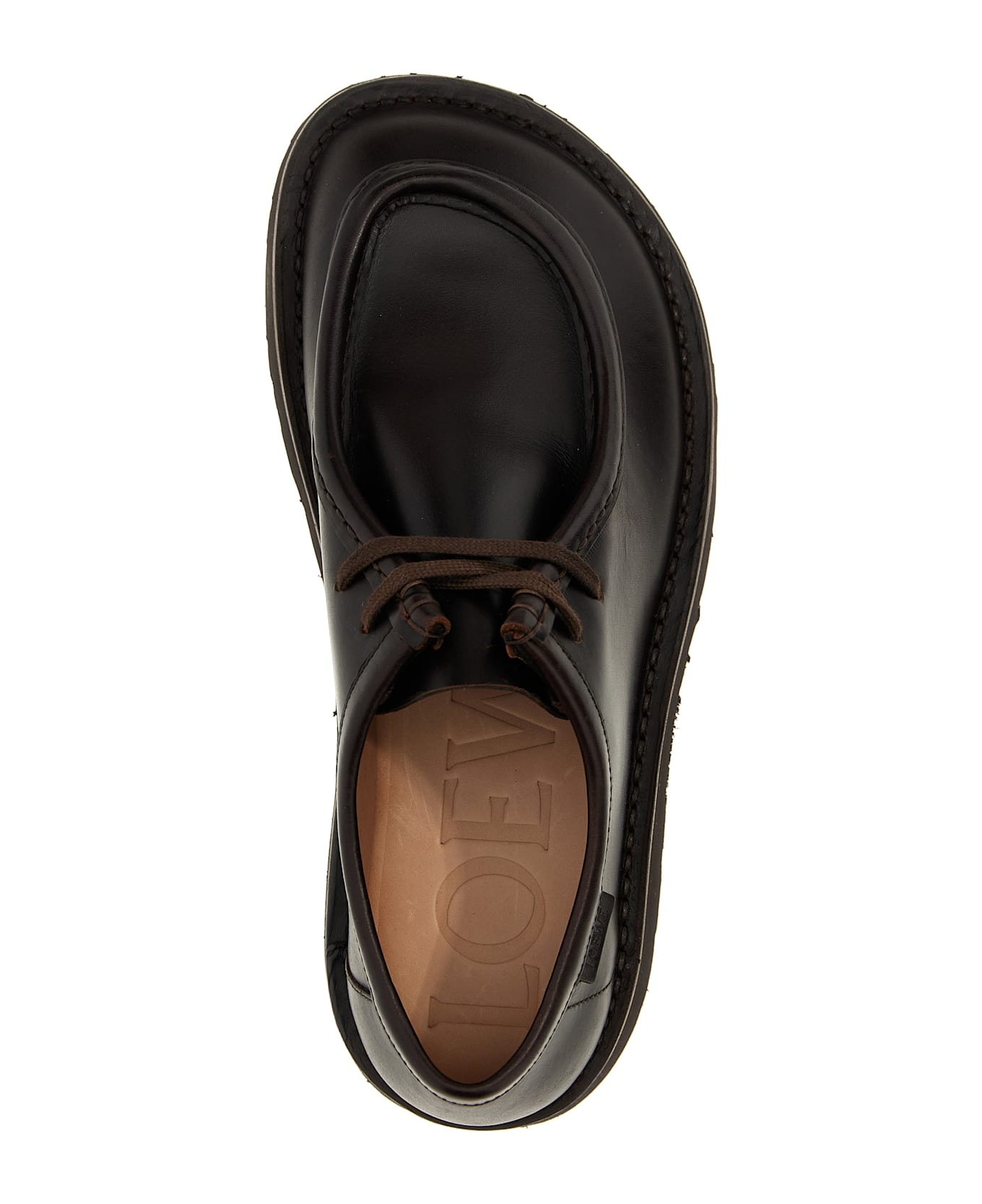 Loewe 'faro' Lace Up Shoes - Brown