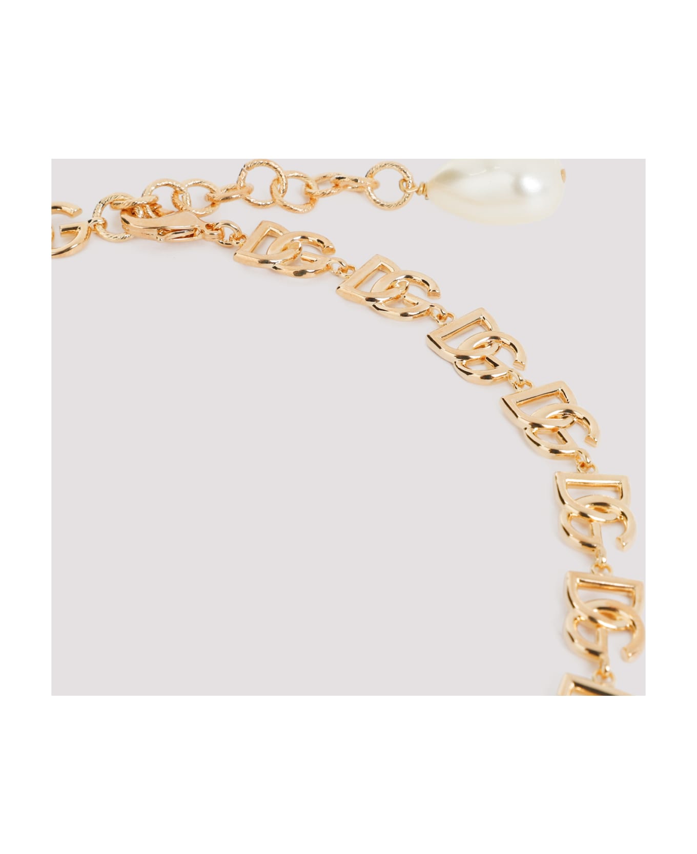Dolce 
Gabbana Multilogo Necklace - Oro