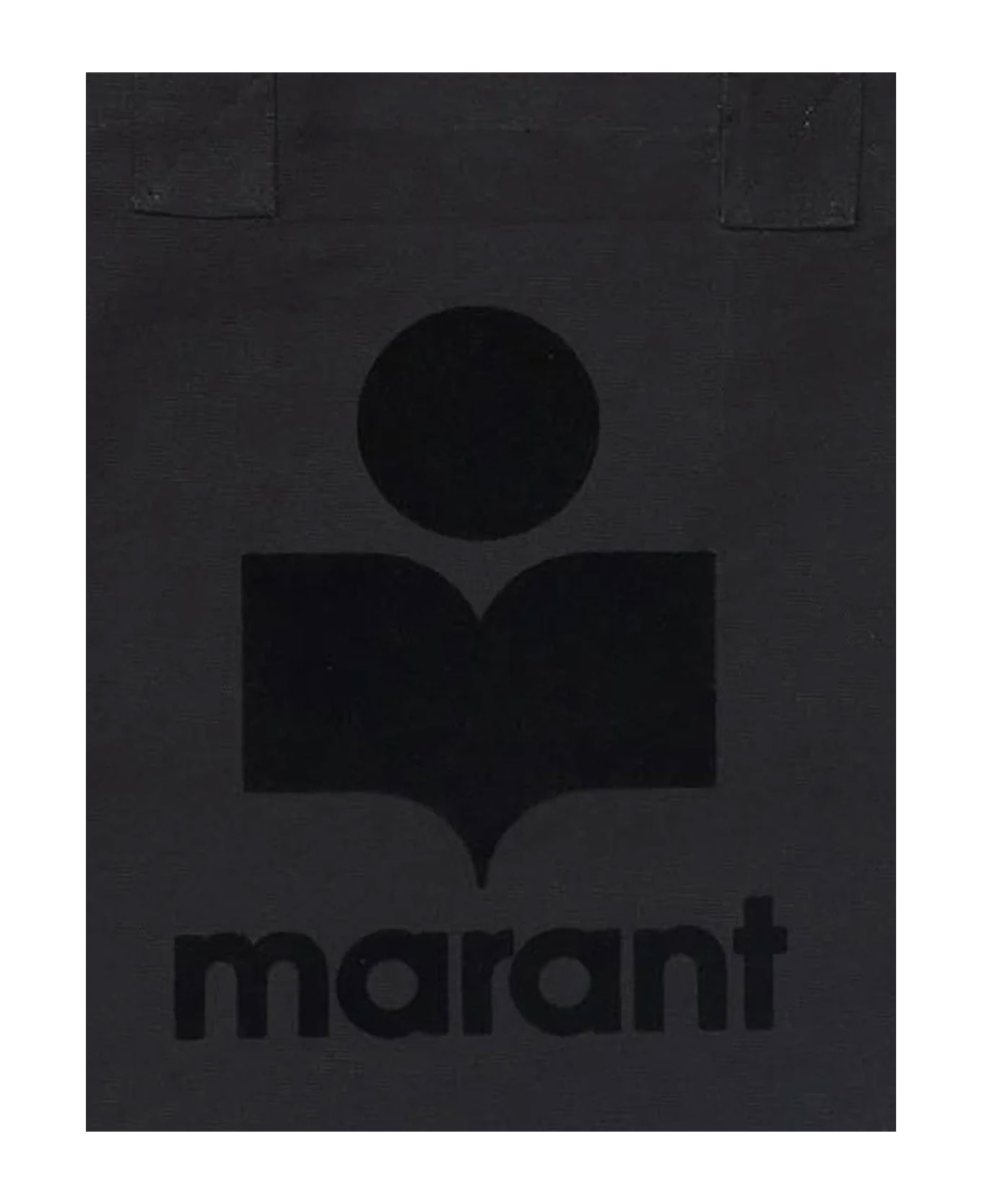 Isabel Marant Yenky Cotton Shoulder Bag - Black