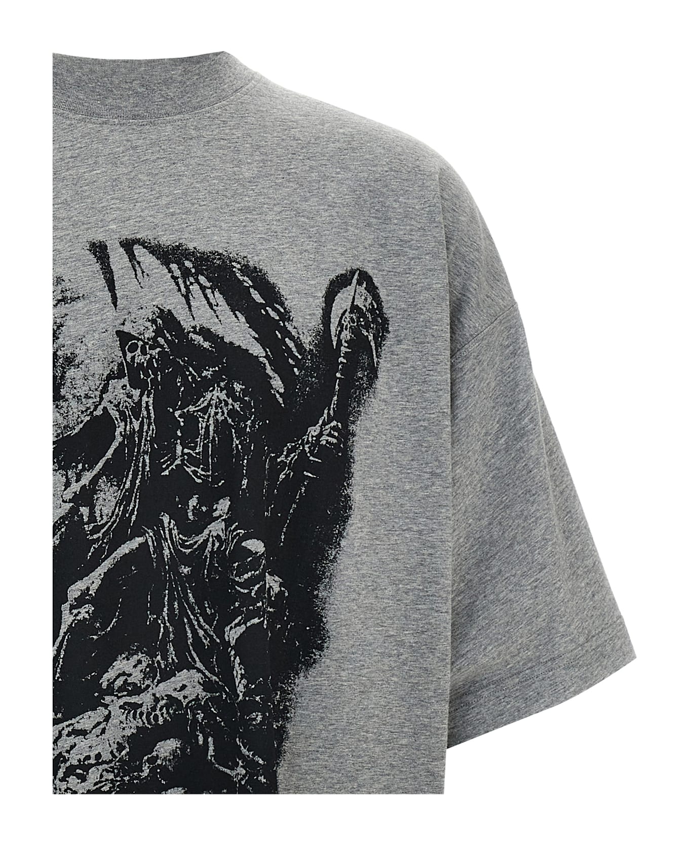 VETEMENTS 
goth
 T-shirt - Gray