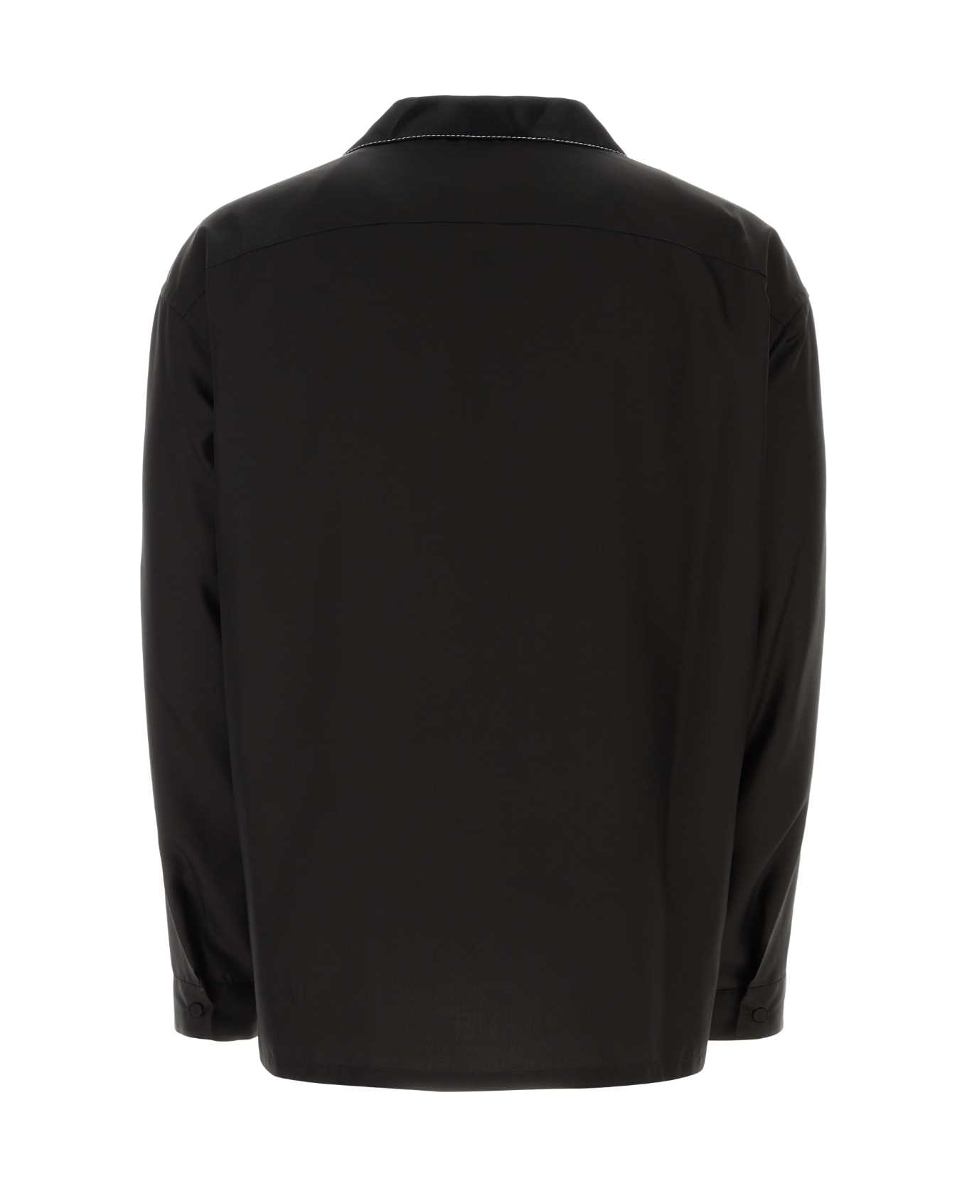 Prada Black Silk Shirt - NERO