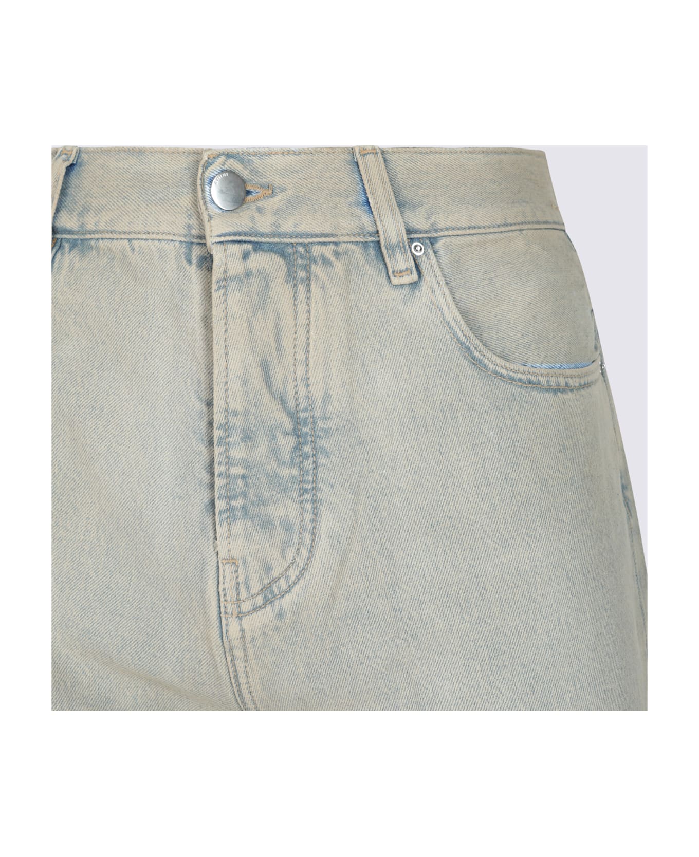 AMIRI Light Blue Cotton Jeans - INDIGO DESERT