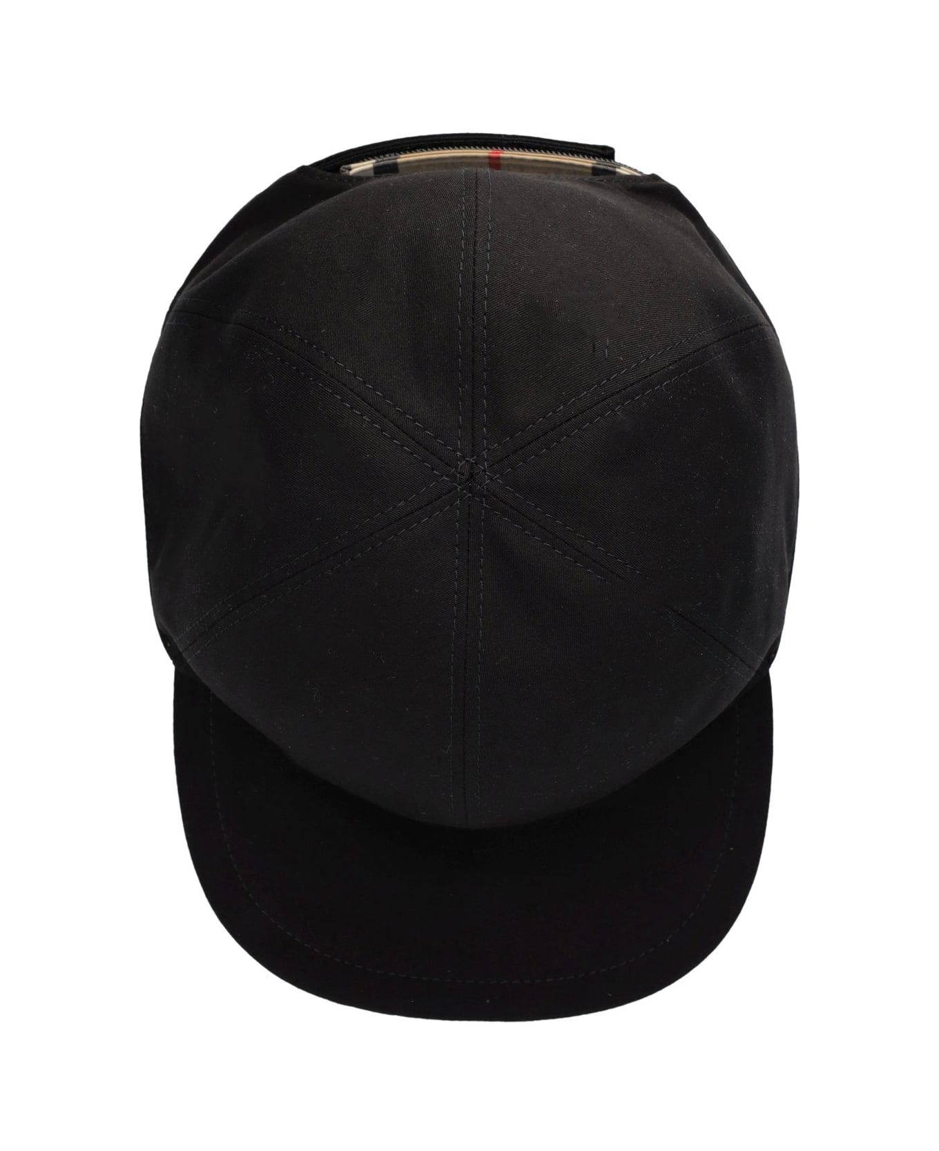 Burberry Vintage Checked Baseball Cap - BLACK アクセサリー＆ギフト