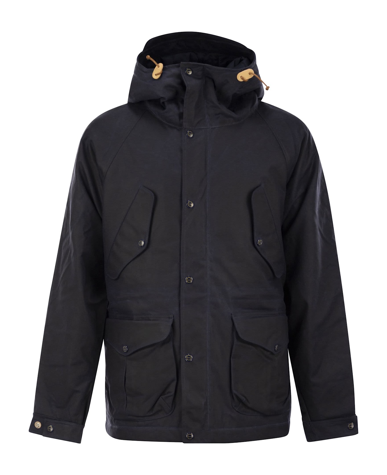 Manifattura Ceccarelli New Fisherman - Parka With Hood - Navy