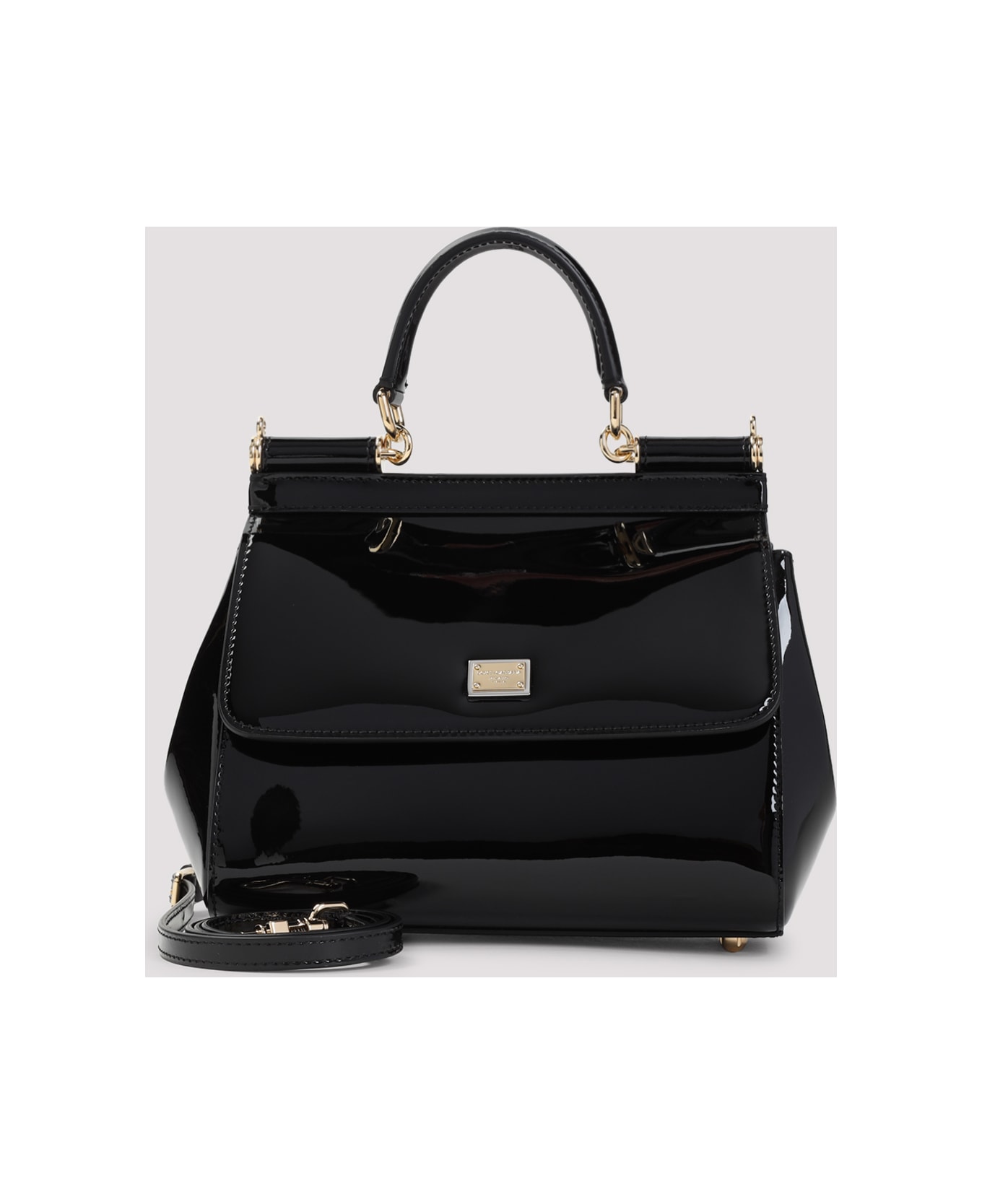 Dolce 
Gabbana Medium Sicily Handbag - Nero