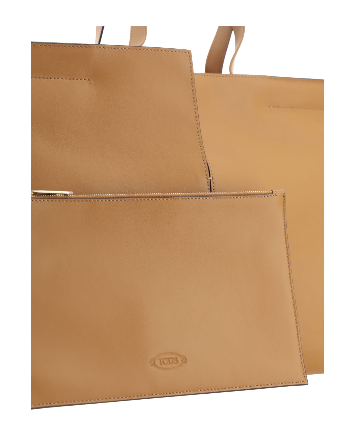 Tod's Di Folio Shopping Bag - Cuoio