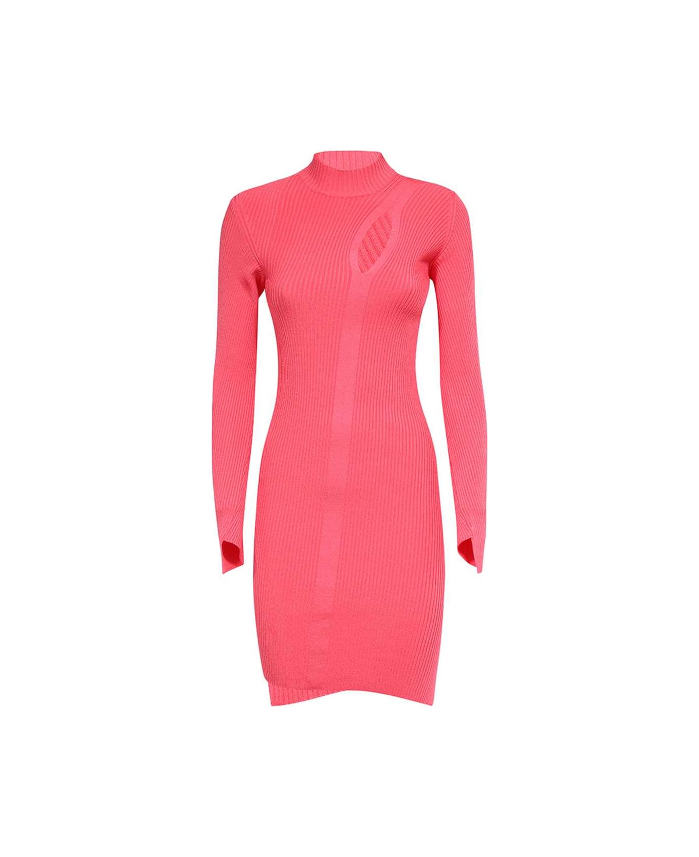 Versace Knitted Dress - Fuchsia