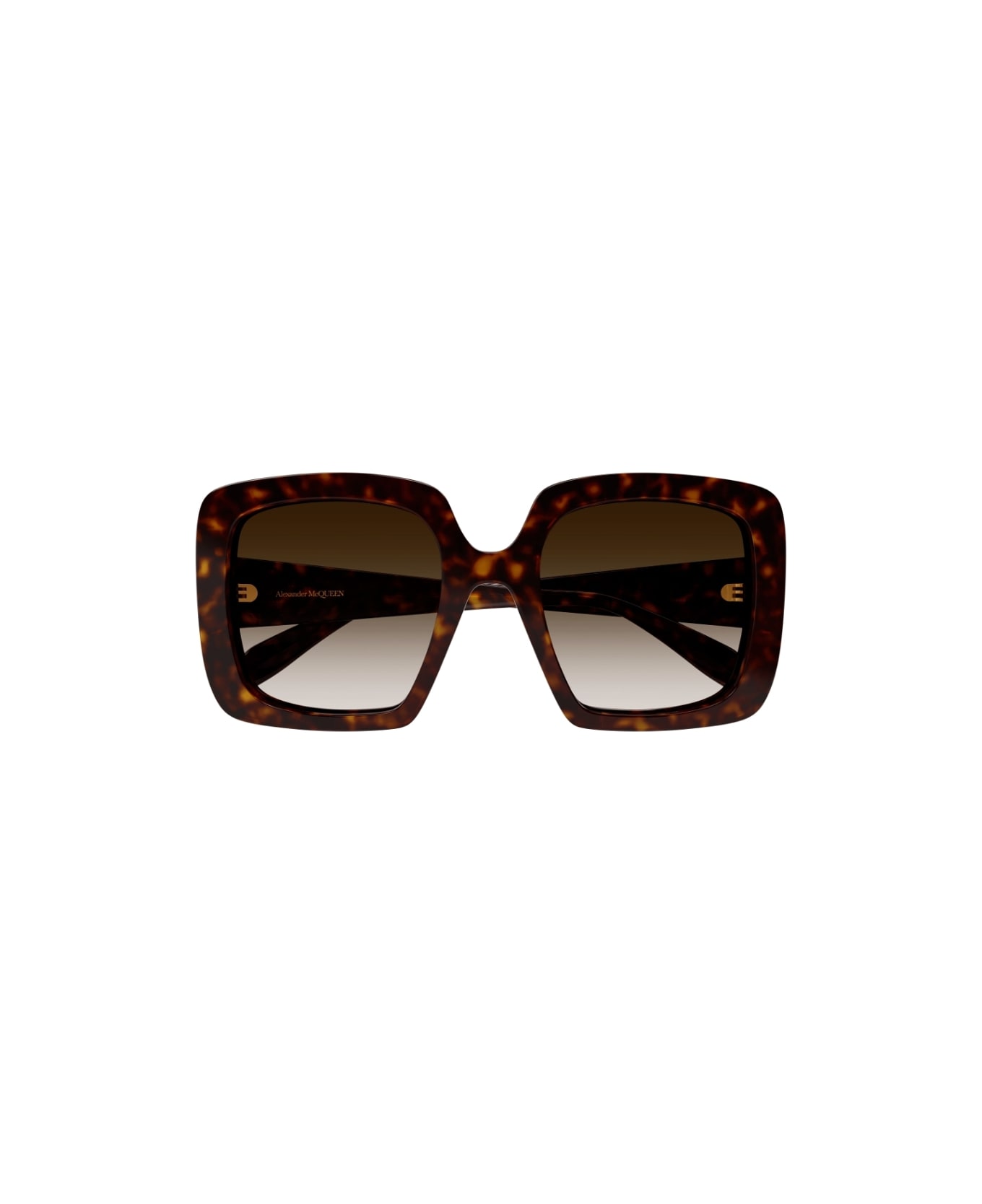 Alexander McQueen Eyewear AM078S 002 Sunglasses - Tartarugato