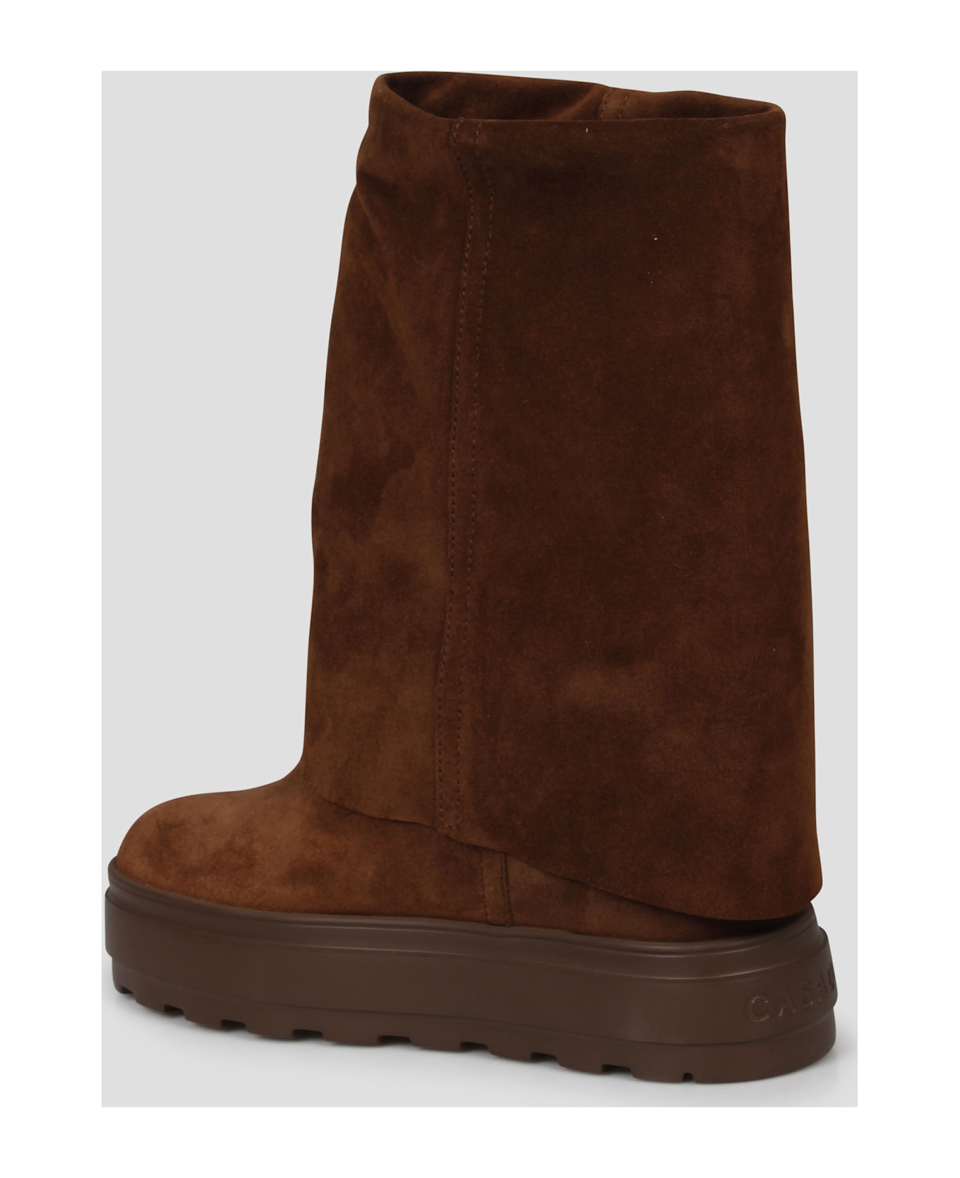 Casadei New Double Face Suede Boots - Brown