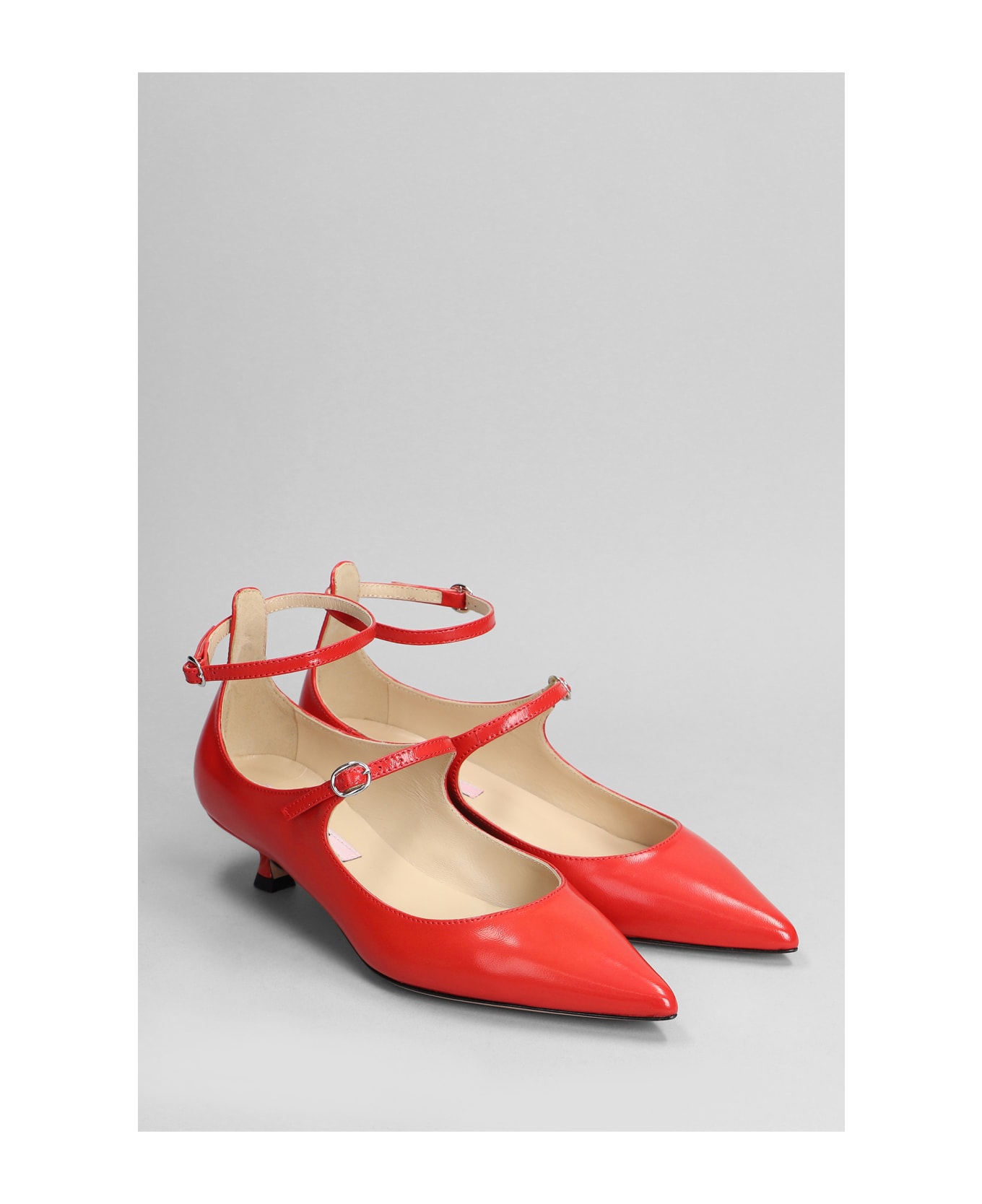 Marc Ellis Pumps In Red Leather - red ハイヒール