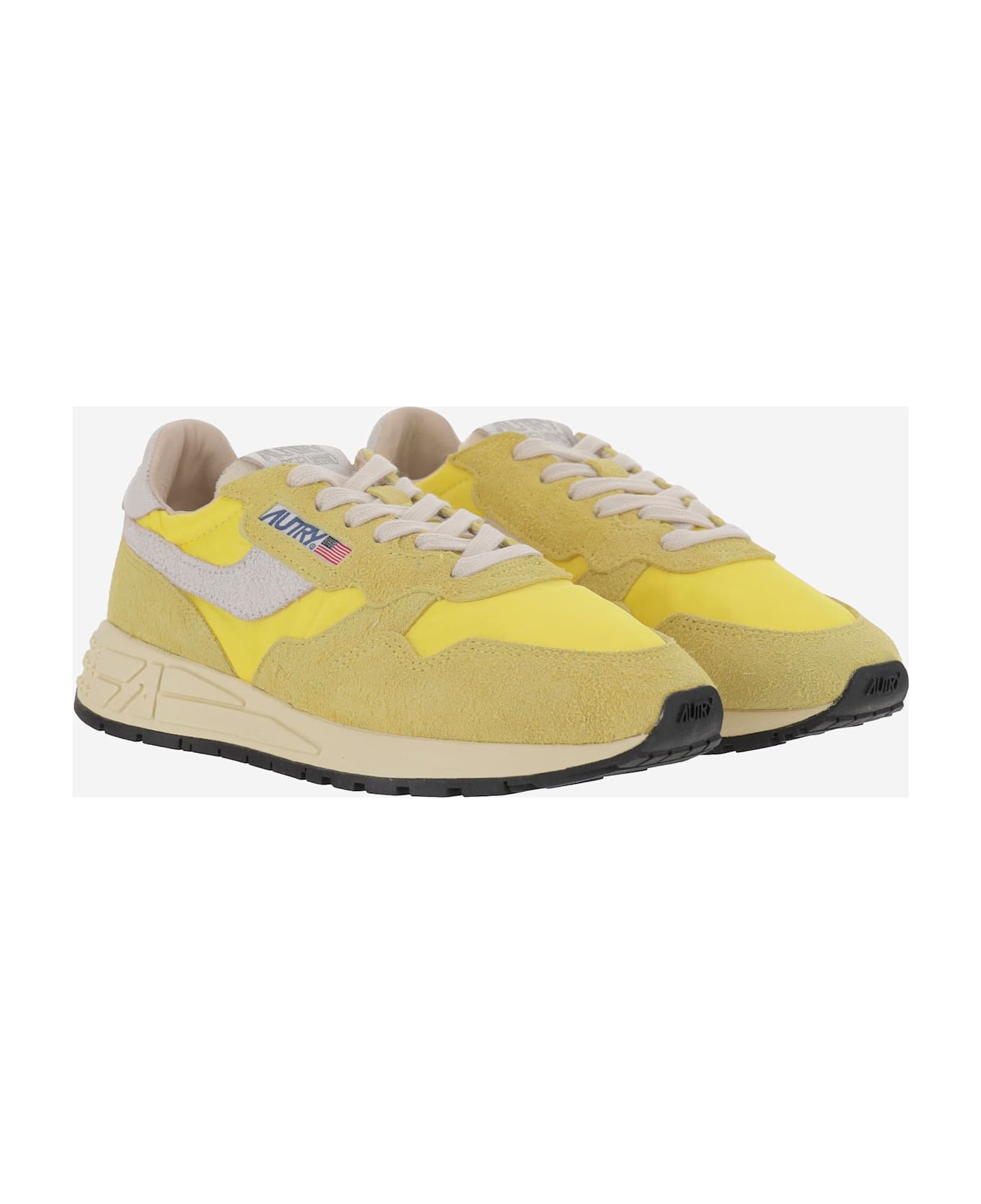 Autry Reelwind Low Woman Sneakers - Yellow