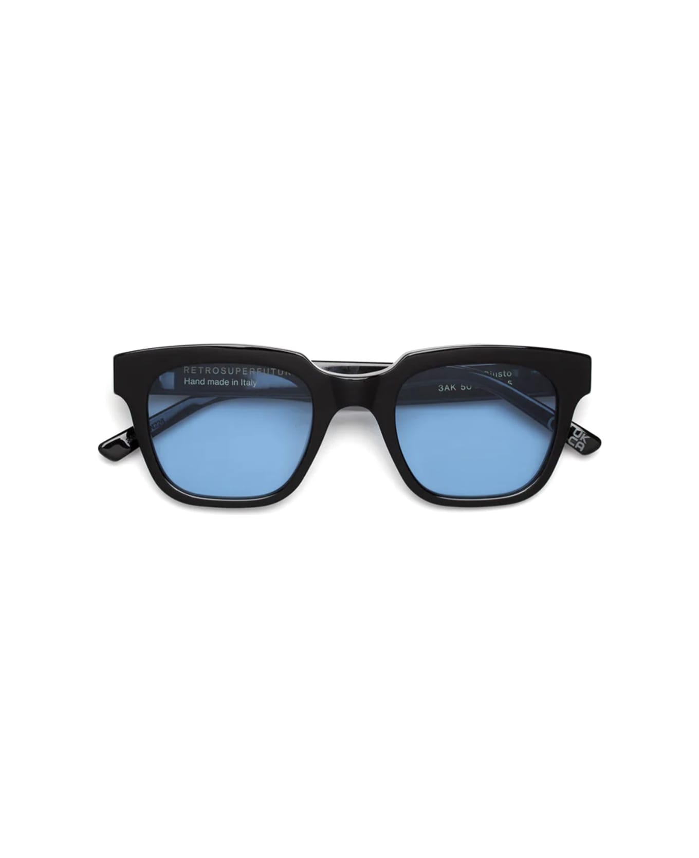 RETROSUPERFUTURE Giusto Azure Black Sunglasses - Nero