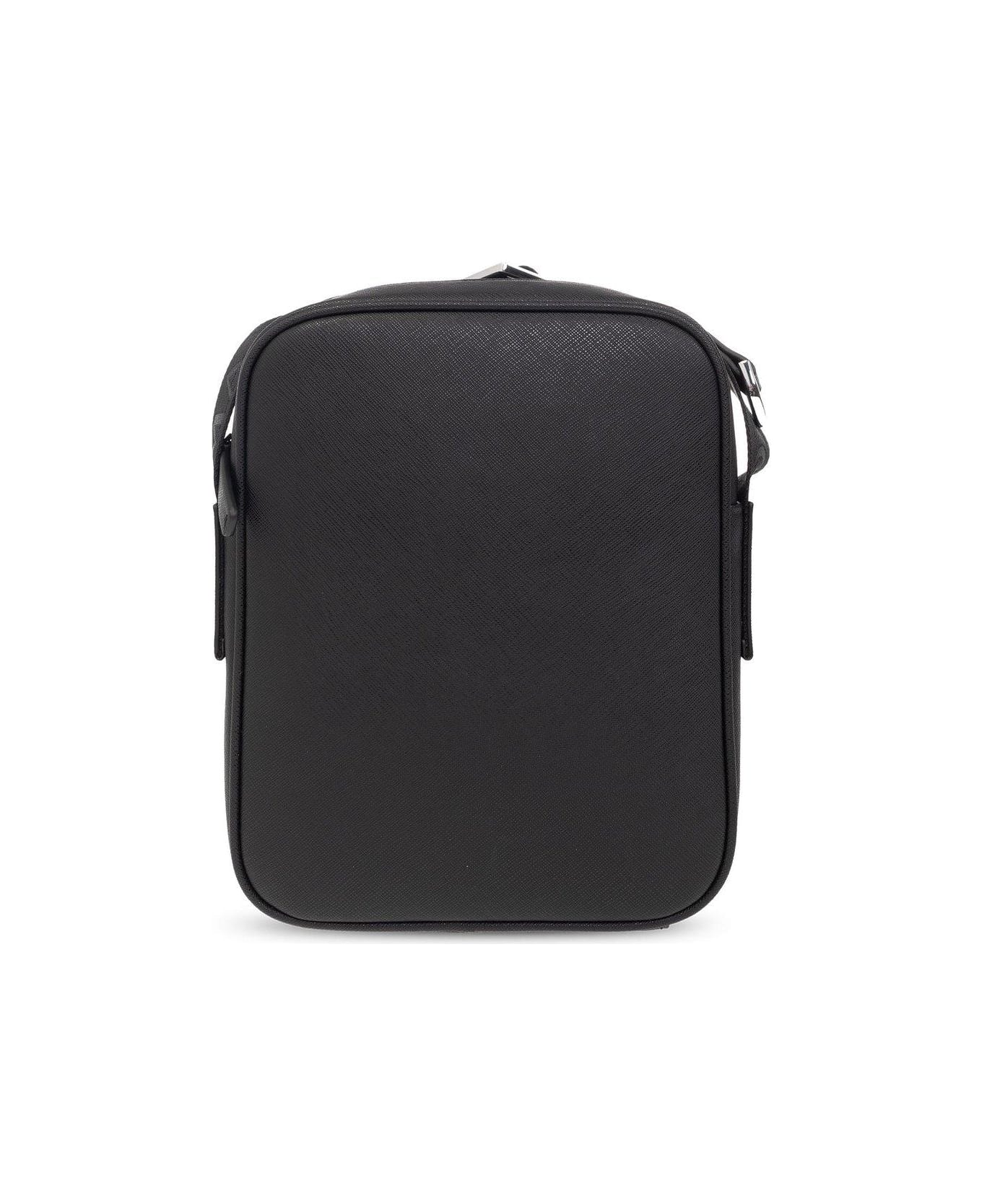 Emporio Armani Sustainability Collection Bag - Black ショルダーバッグ