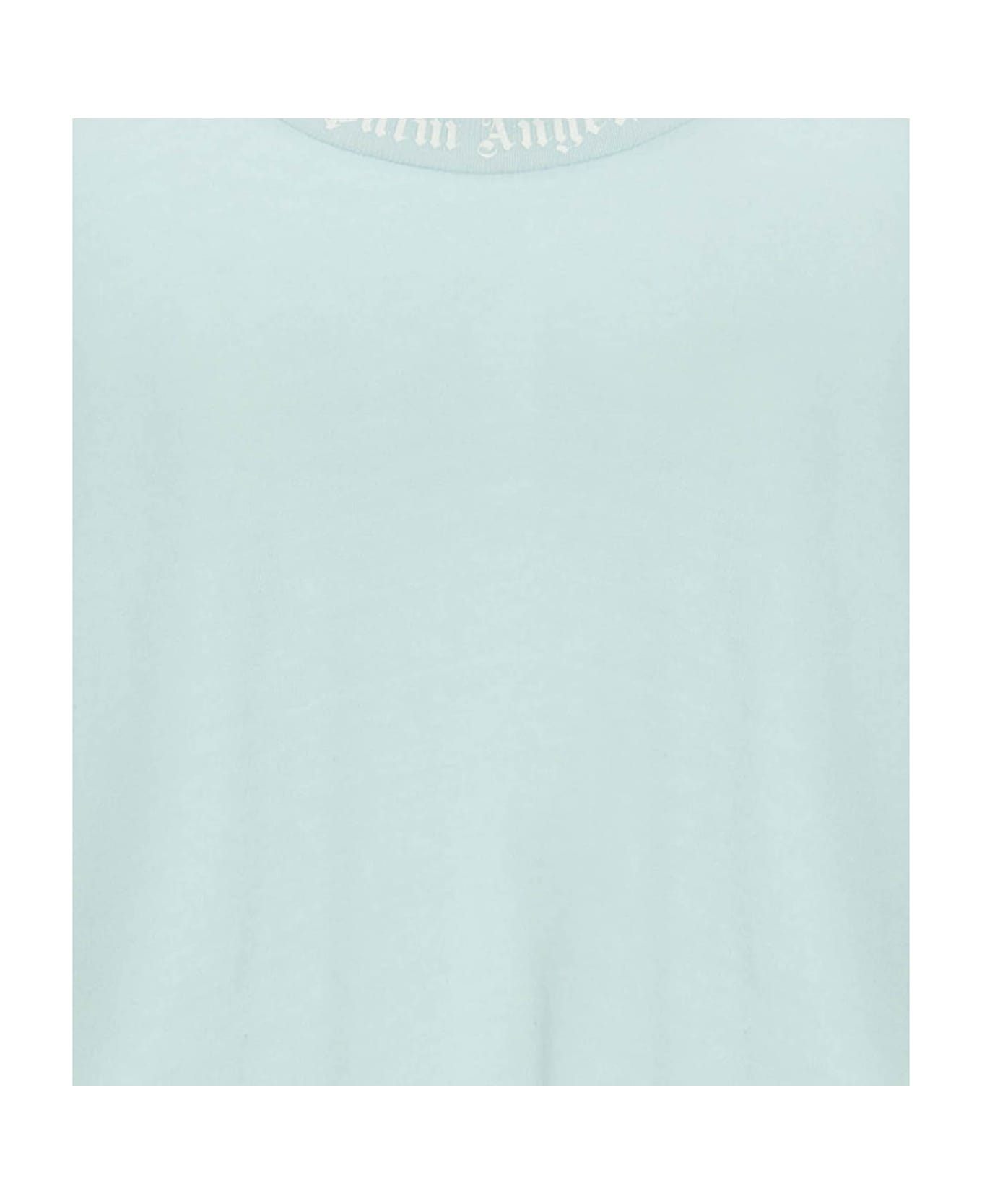 Palm Angels 'classic Logo' T-shirt - Dusty blue