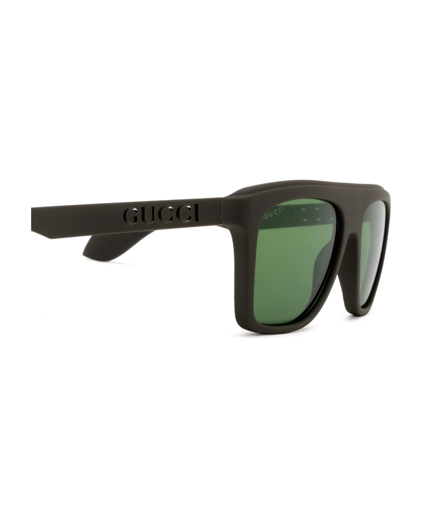 Gucci Eyewear Gg1570s Green Sunglasses - Green
