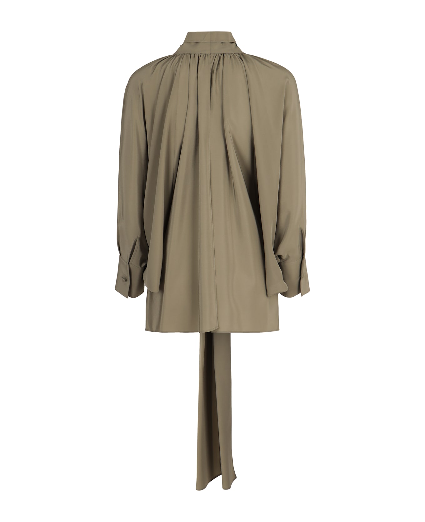 Max Mara Leonida Silk Blouse - green