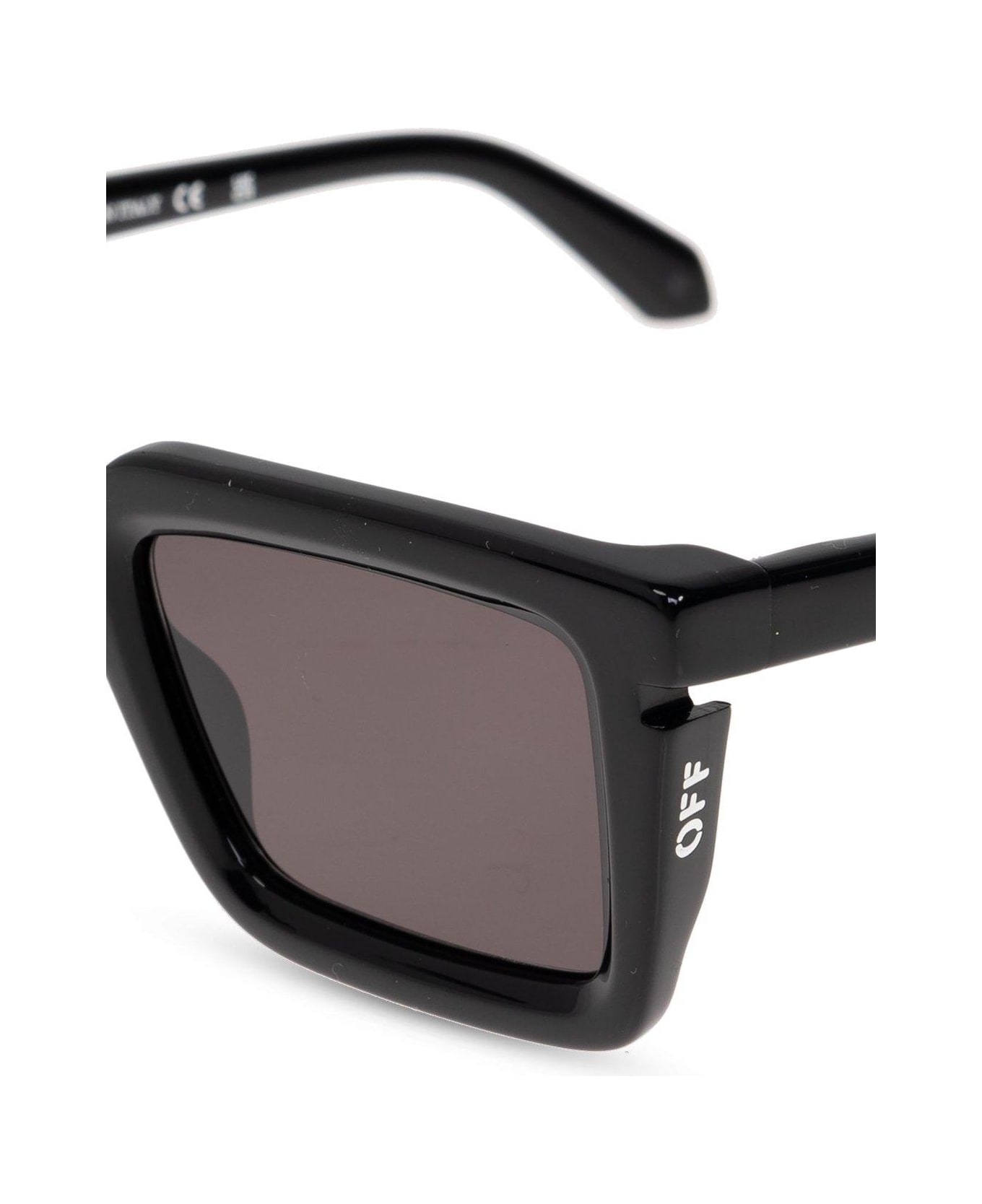 Off-White Tucson Square Frame Sunglasses - BLACK