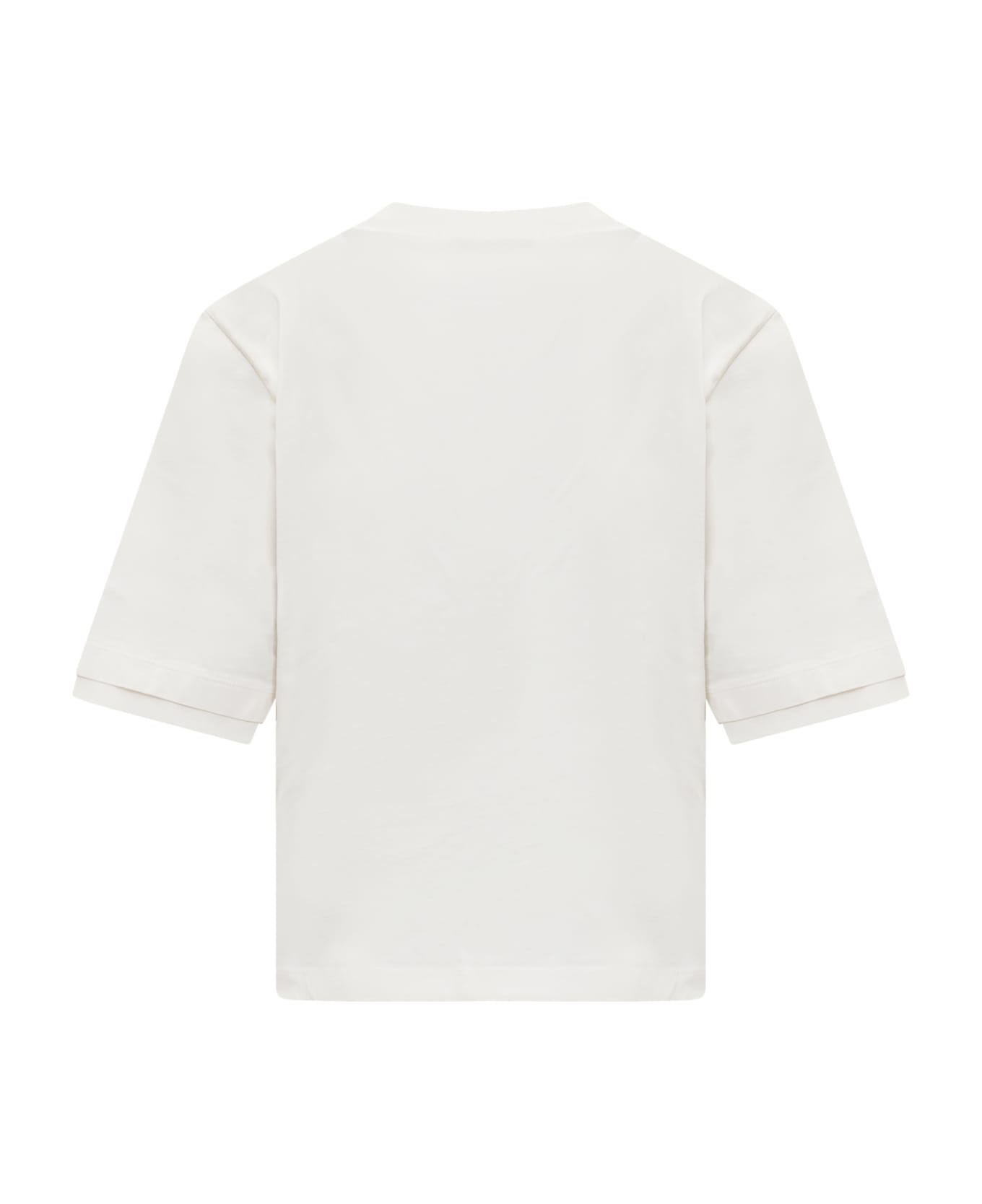 AMBUSH Crop T-shirt - CLOUD DANCER