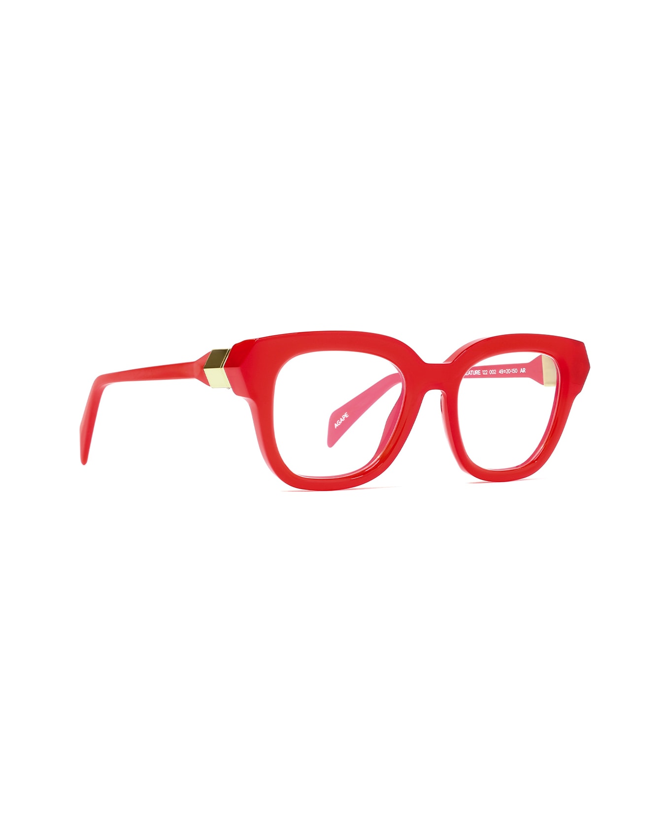 Siens Creature 122 002 Rosso Trasparente Glasses - Rosso