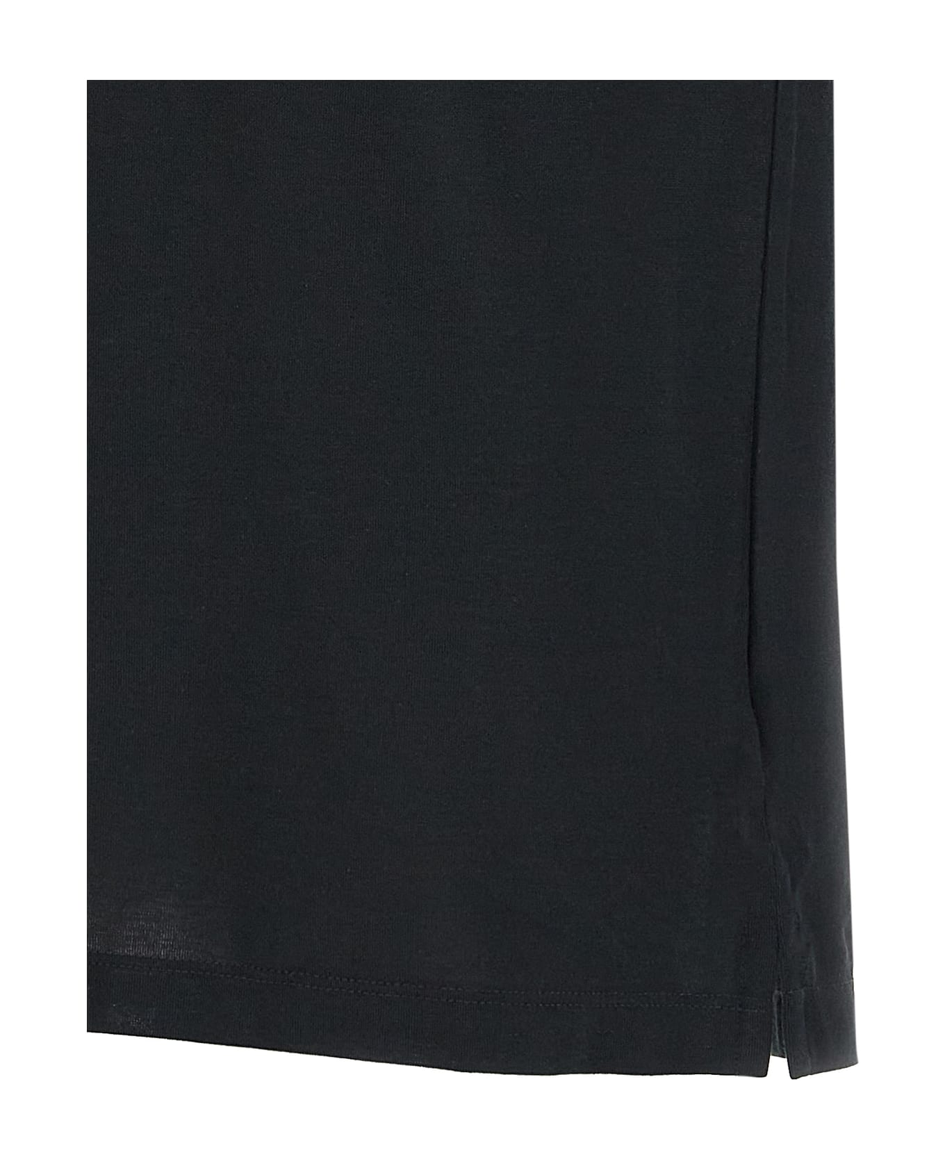 Zanone 
ice Cotton
 T-shirt - BLACK