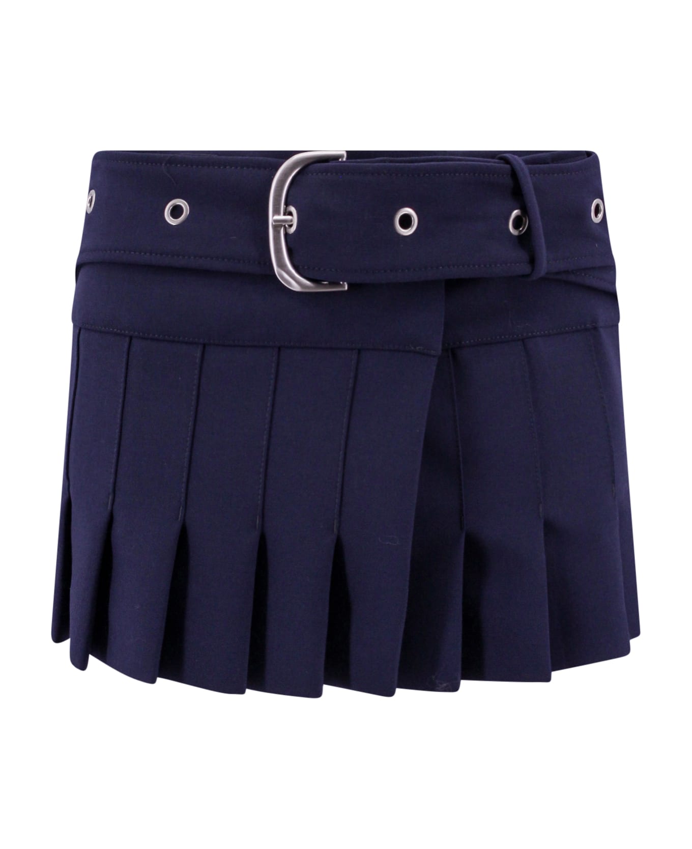 Off-White Skirt - COBALT BLUE