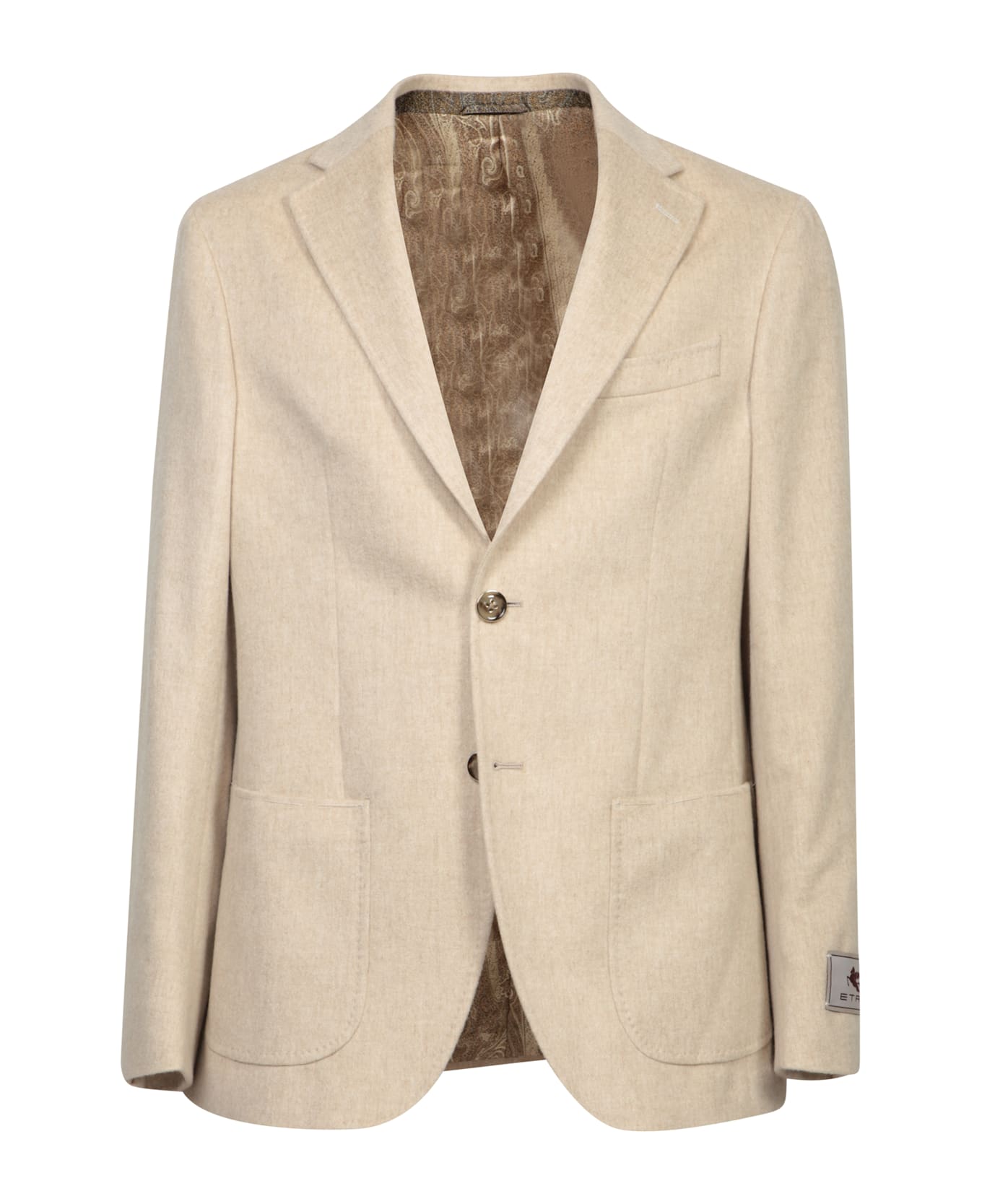 Etro Roma Label Beige Jacket - Beige
