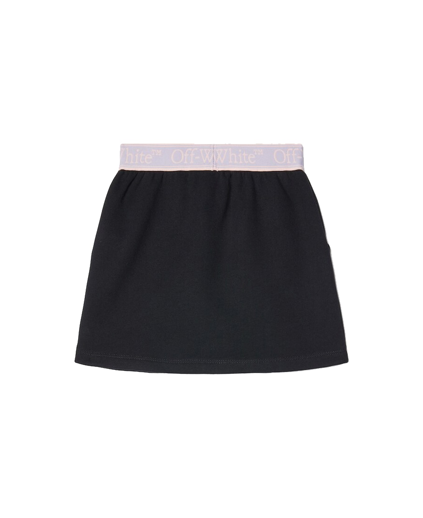 Off-White Sports Skirt With Bookish Logo - Back