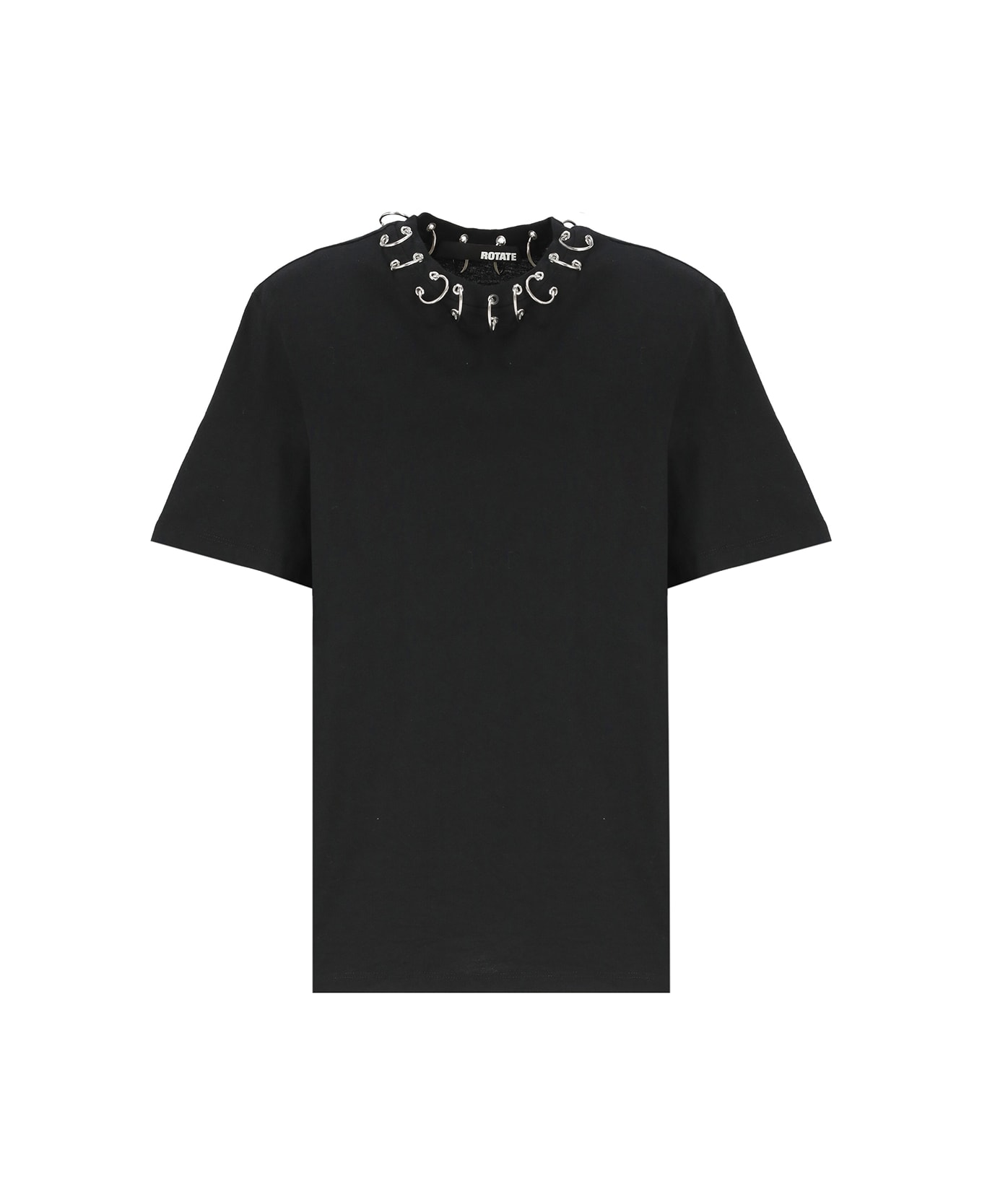 Rotate by Birger Christensen Oversize Ring T-shirt - Black