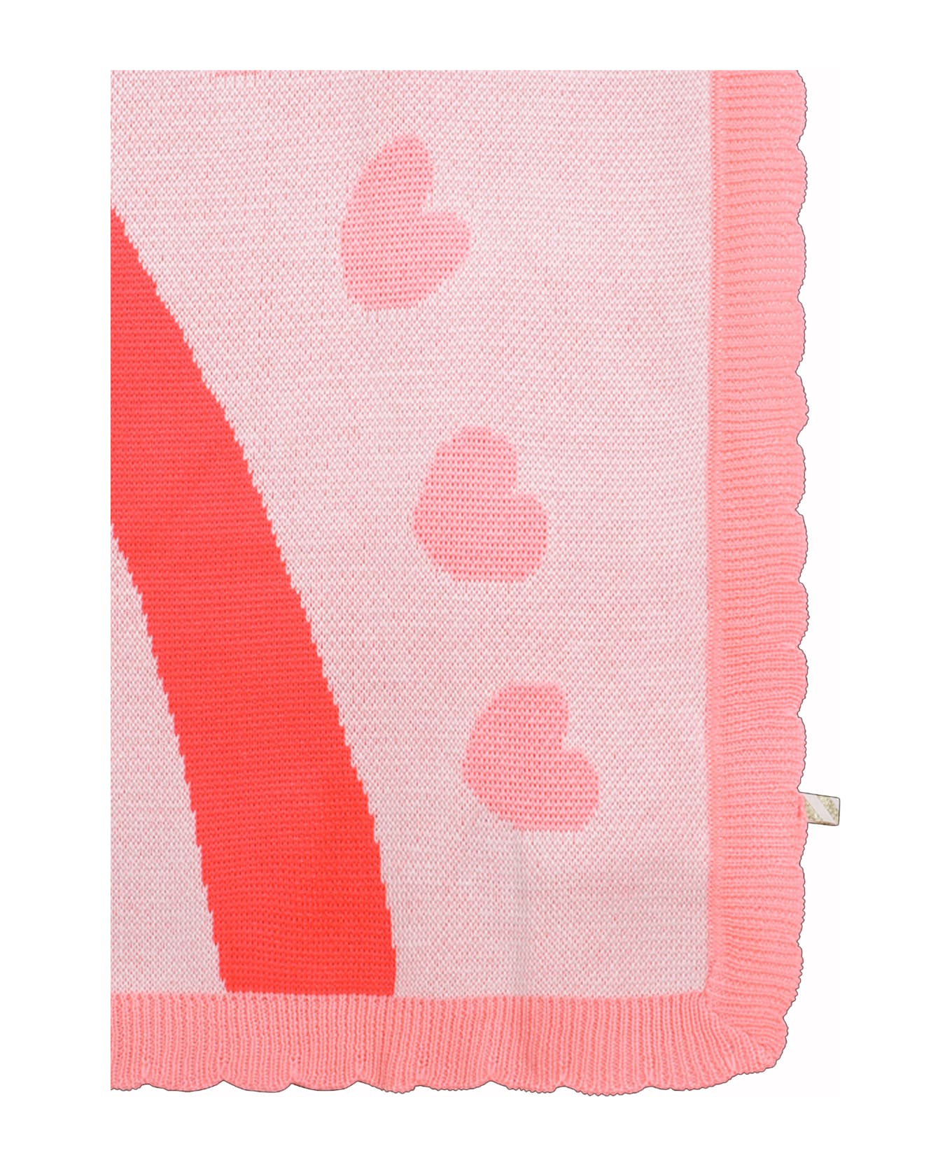 Billieblush Pink Blanket For Baby Girl With Rainbow - Pink