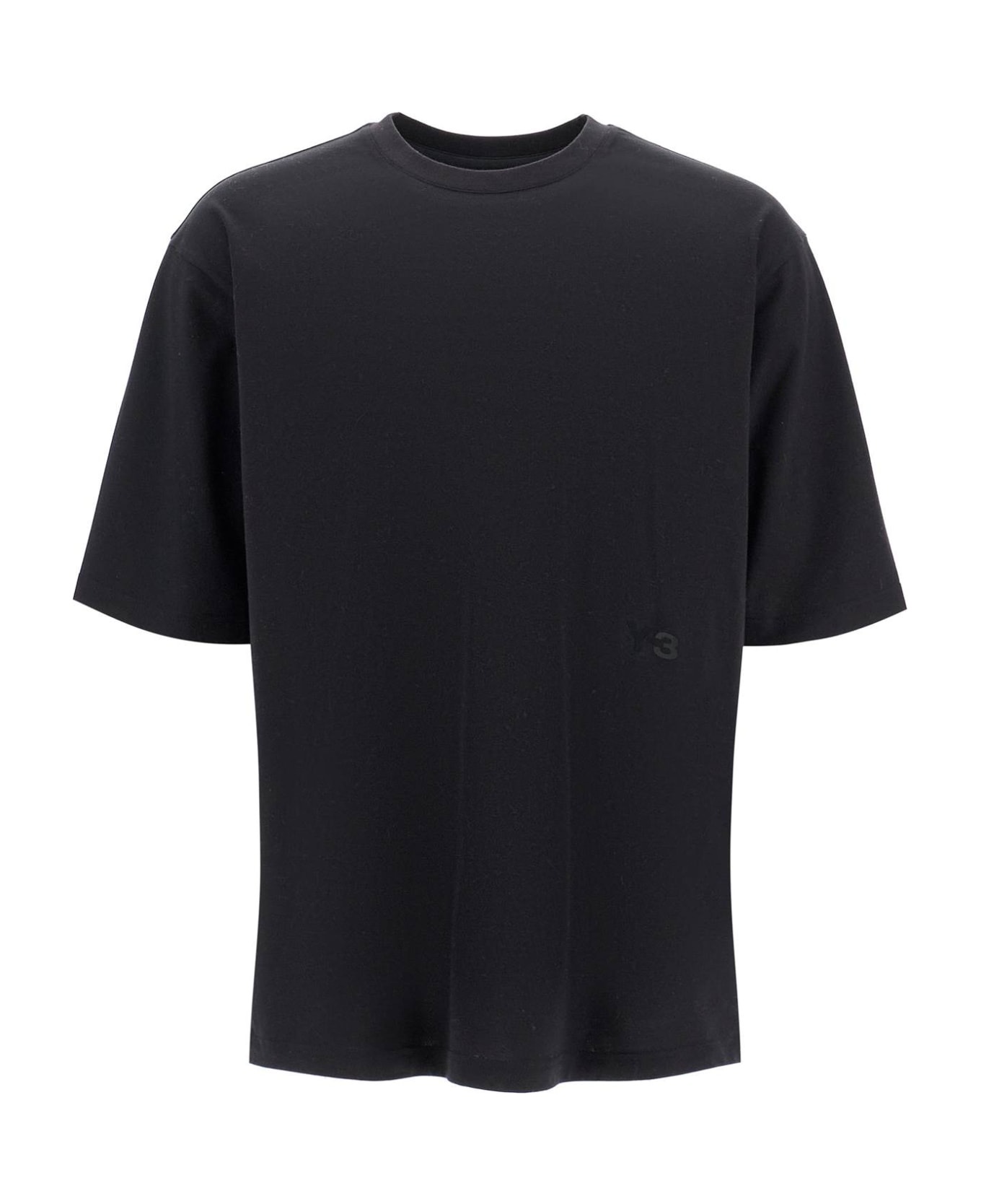 Y-3 Logo T-shirt - BLACK (Black)