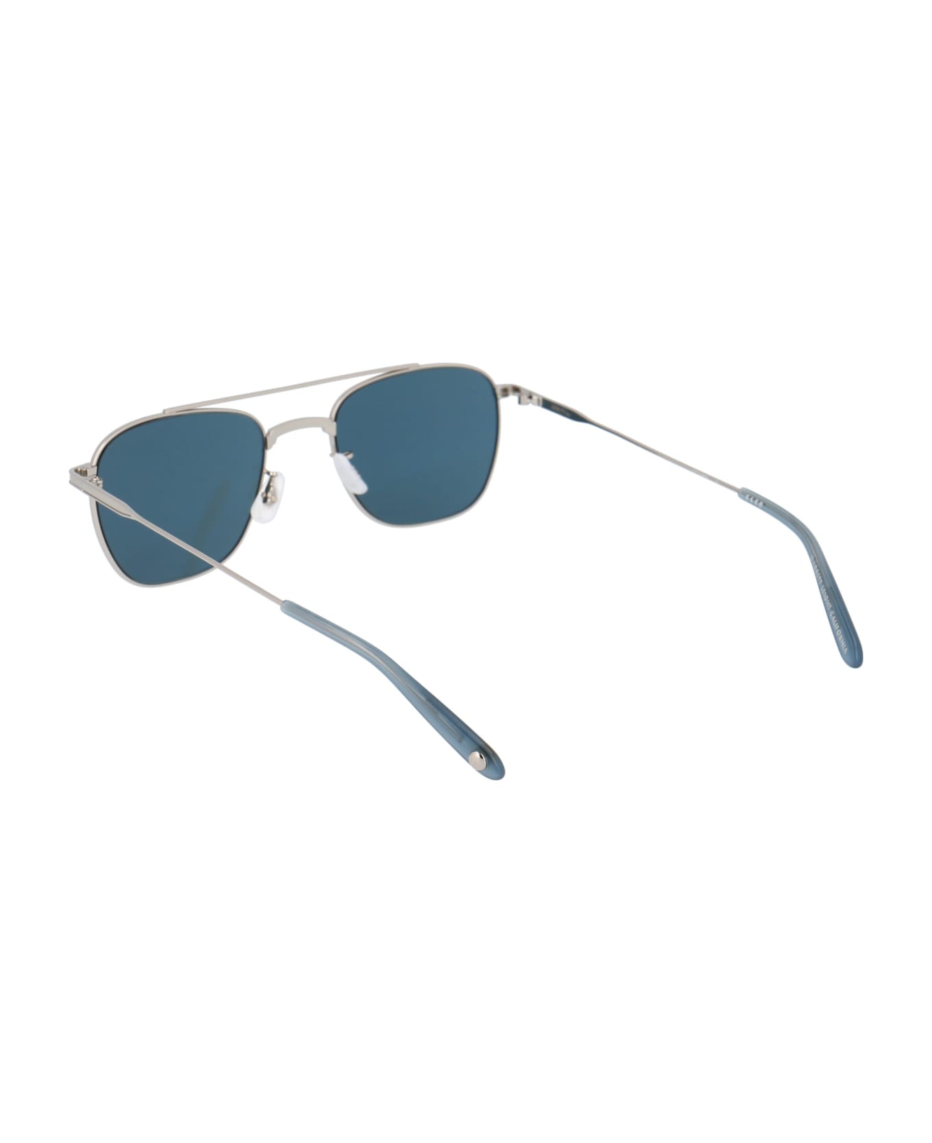 Garrett Leight Riviera Sunglasses - SILVER STEEL サングラス