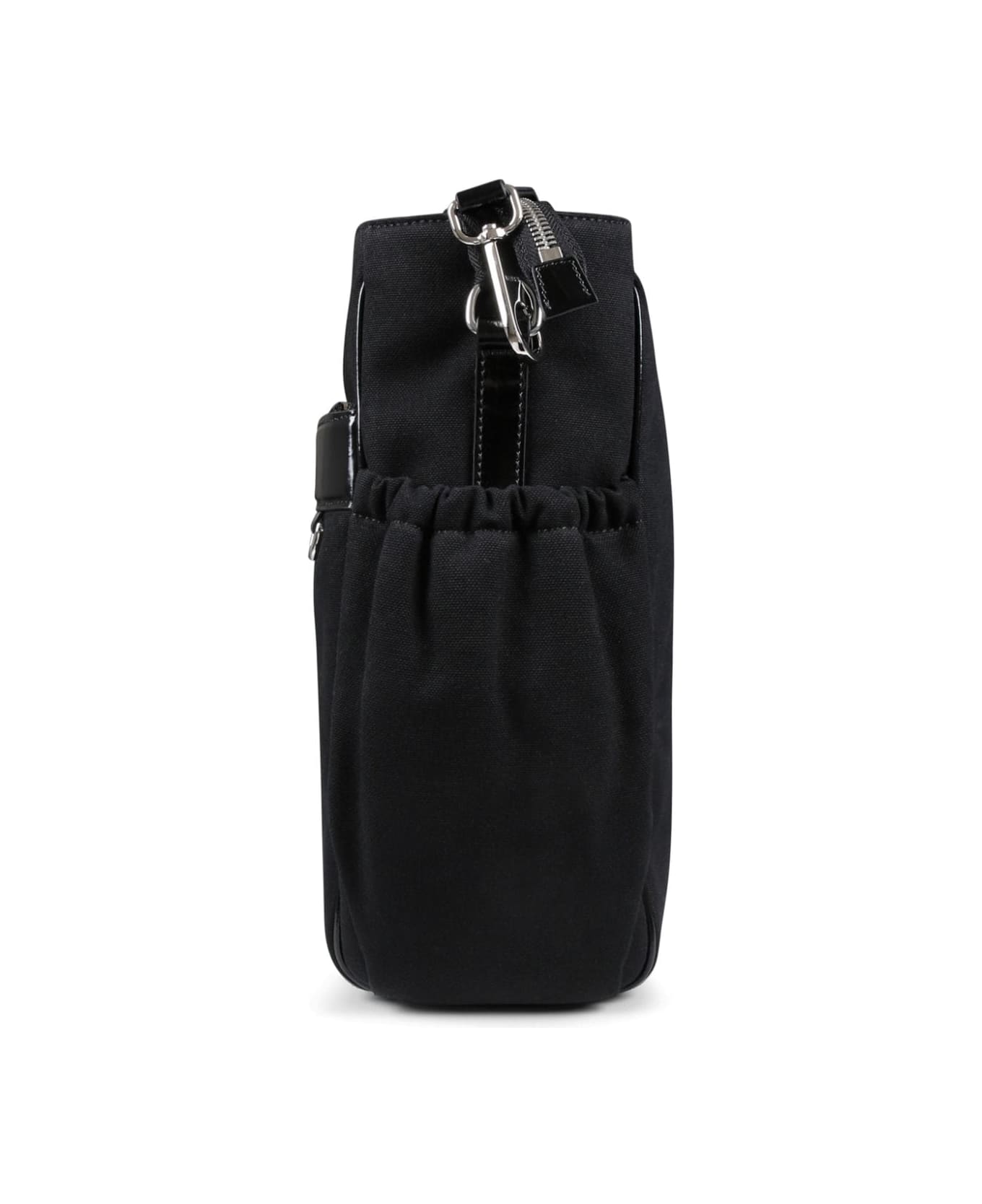 Balmain Borsa Fasciatoio Con Stampa - Black