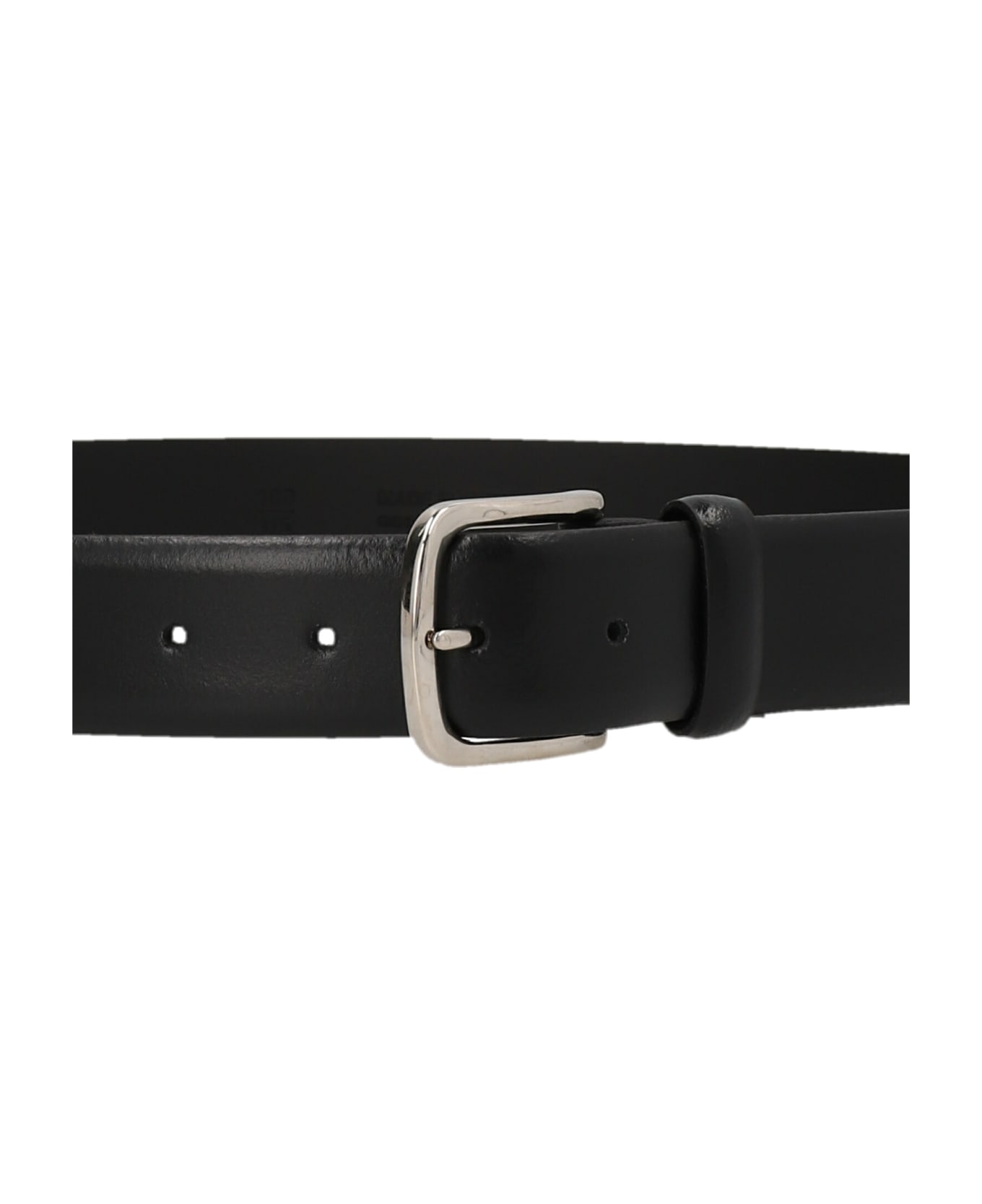 D'Amico Leather Belt - Black  