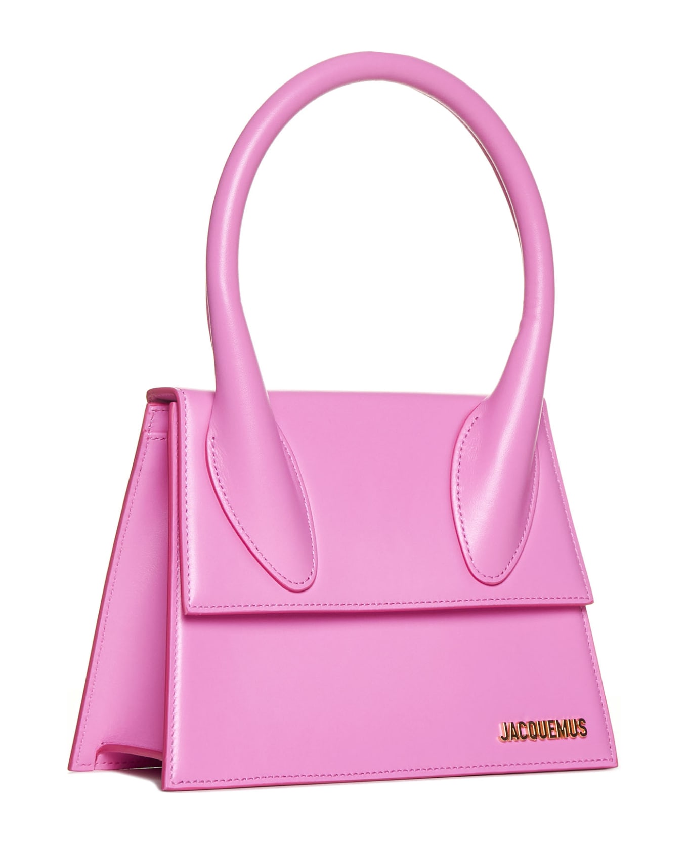 Jacquemus Le Grand Chiquito Shoulder Bag - Neon pink