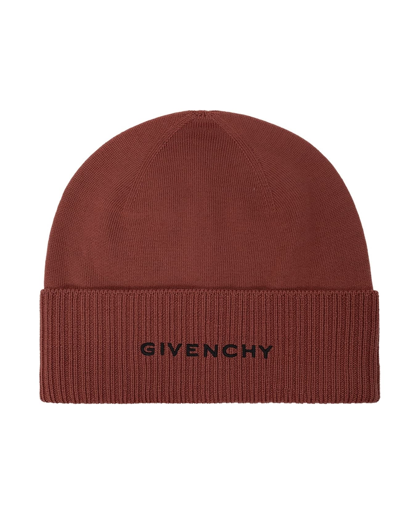 Givenchy Wool Logo Hat - Brown