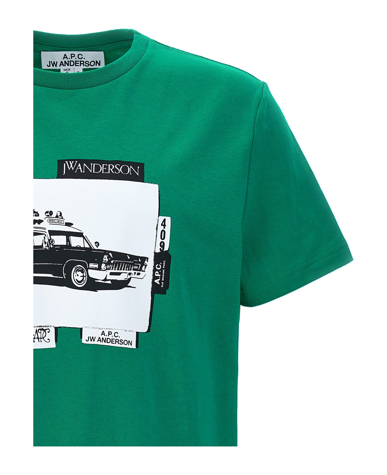 A.P.C. Jo B T-shirt - GREEN シャツ