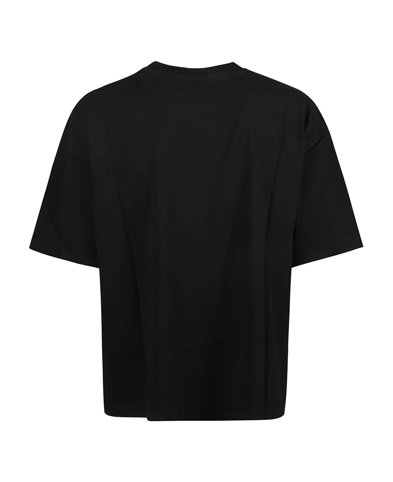 Paura Logo Oversized T-shirt - Black シャツ