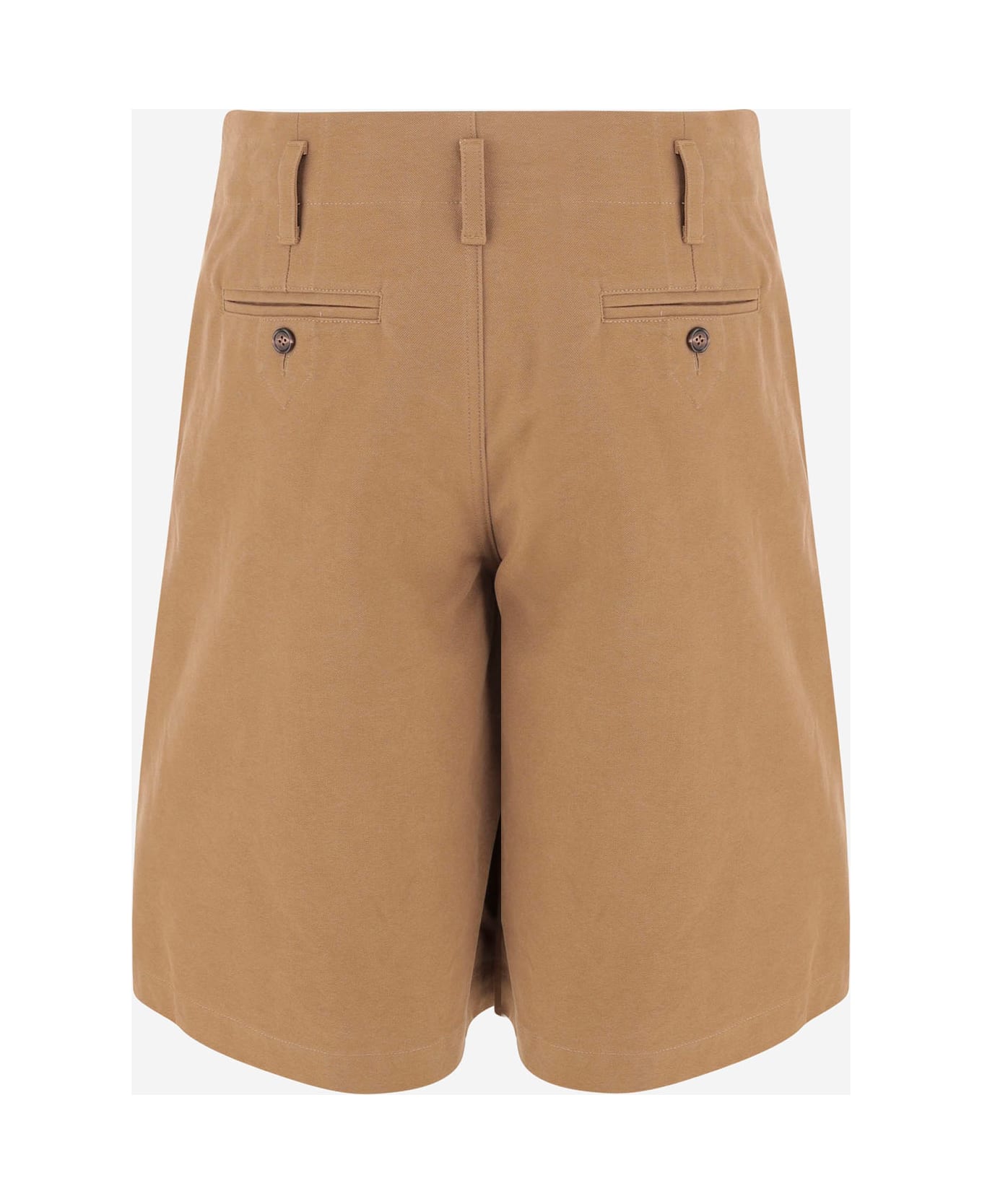 Chloé Cotton Short Pants - Brown