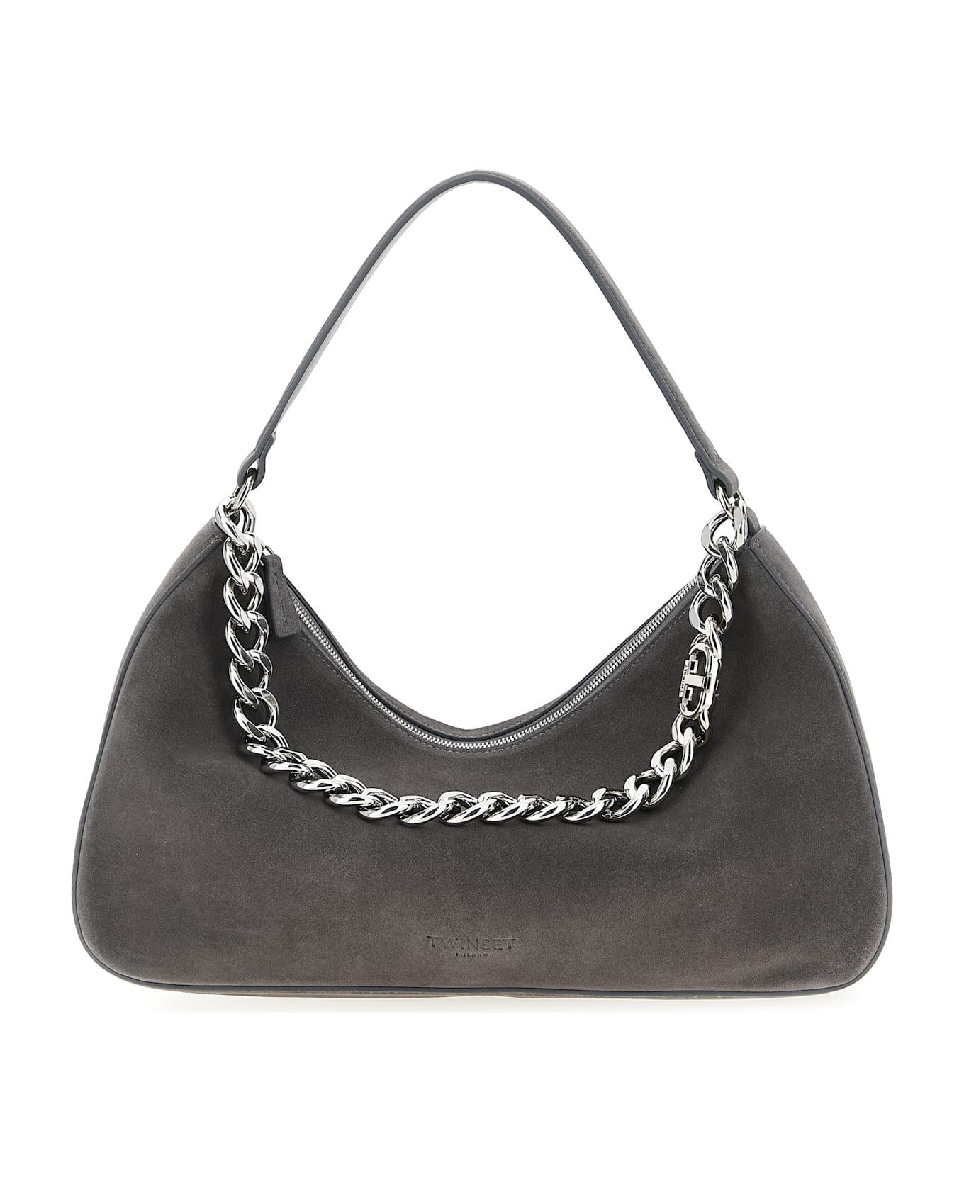 TwinSet 
liliane
 Medium Shoulder Bag - Gray