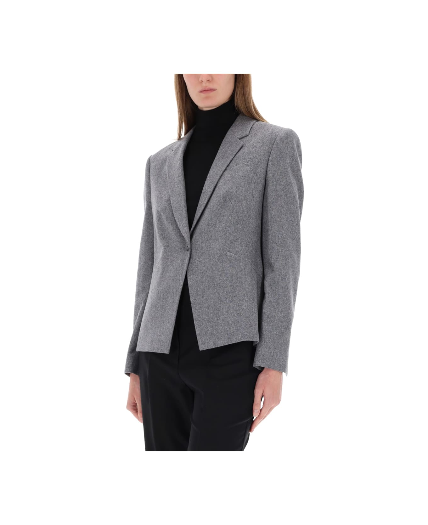 Hugo Boss Flannel Blazer - GREY