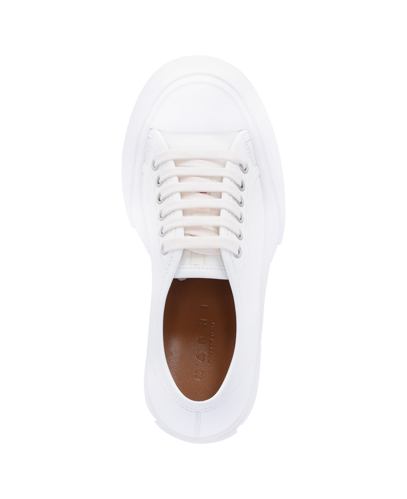 Marni Heel Sneakers - White