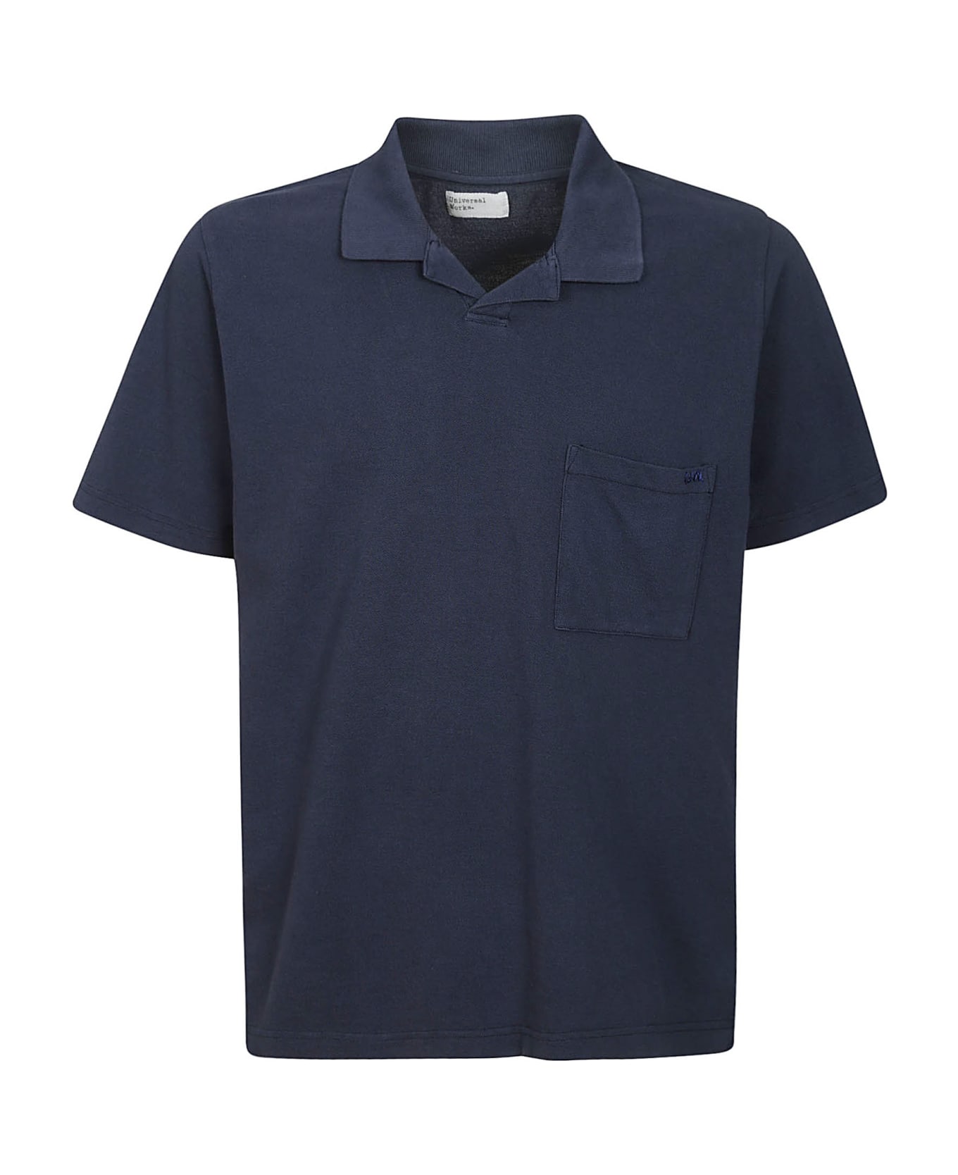 Universal Works Vacation Polo - Navy