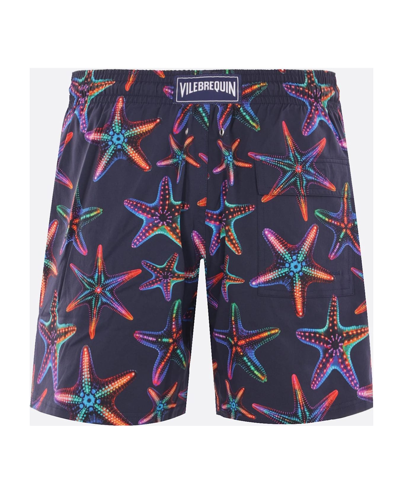 Vilebrequin Moorise Swim Shorts In Recycled Nylon - Blu