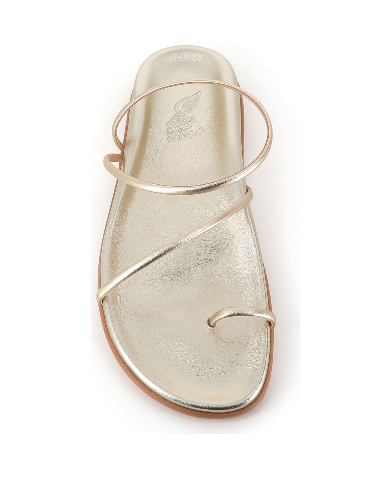 Ancient Greek Sandals Sandalo Zansiz Footbed - Platinum