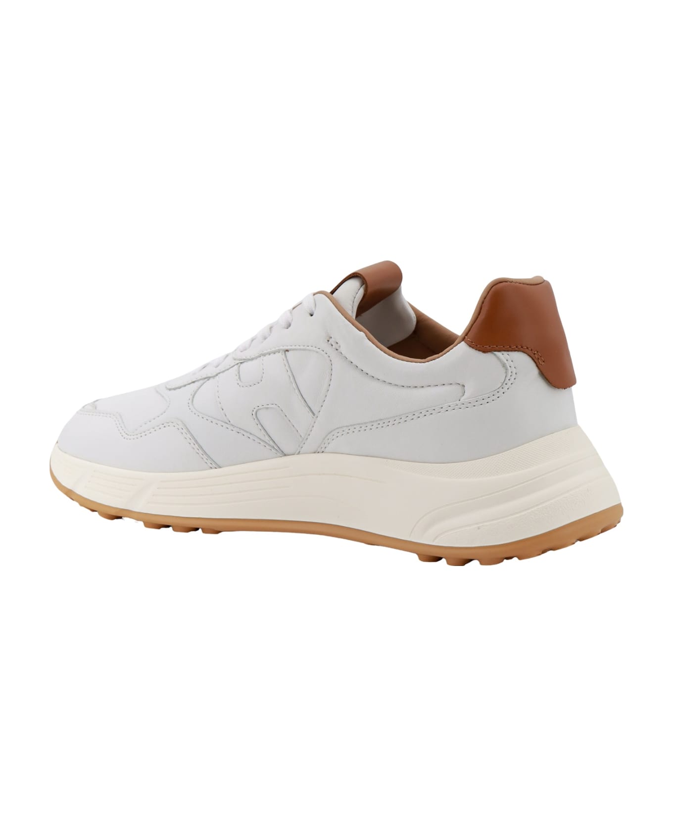 Hogan Hyperlight Sneakers - Bianco + Cuoio