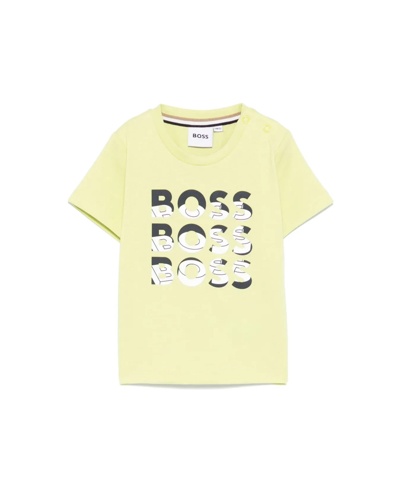 Hugo Boss T-shirt Con Logo - Green