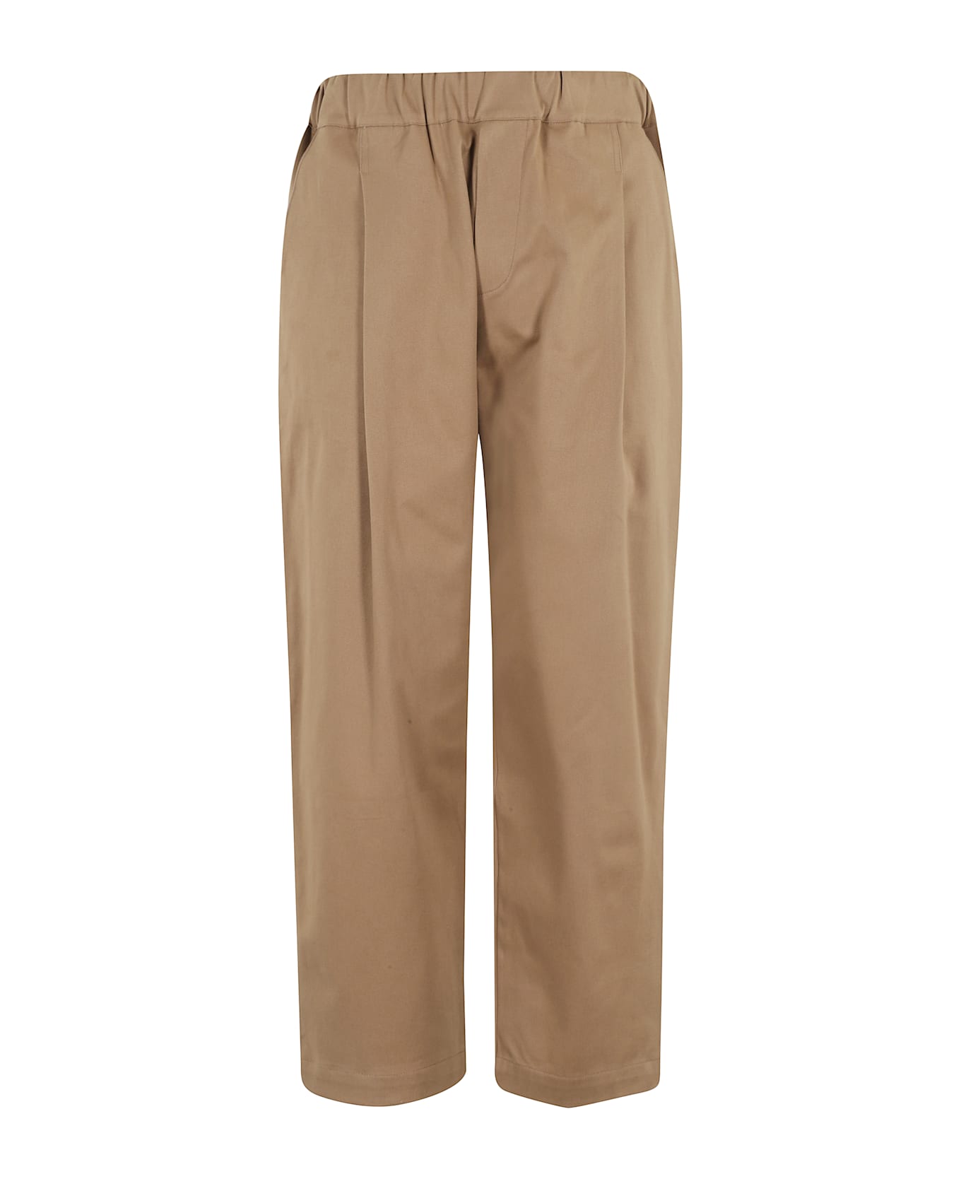 A Paper Kid Gabardine Pant - Cammello