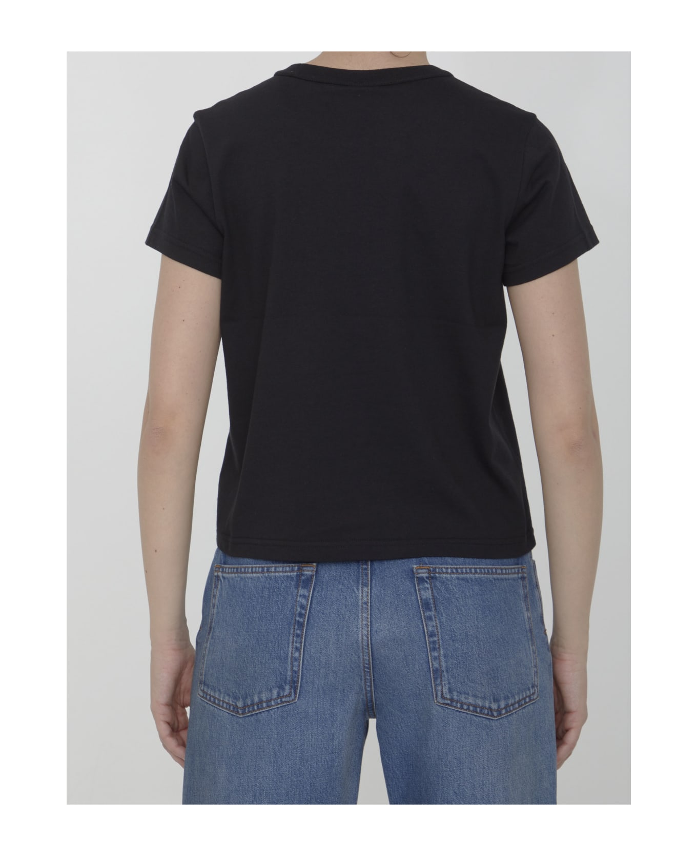 Alexander Wang Logo T-shirt - BLACK Tシャツ