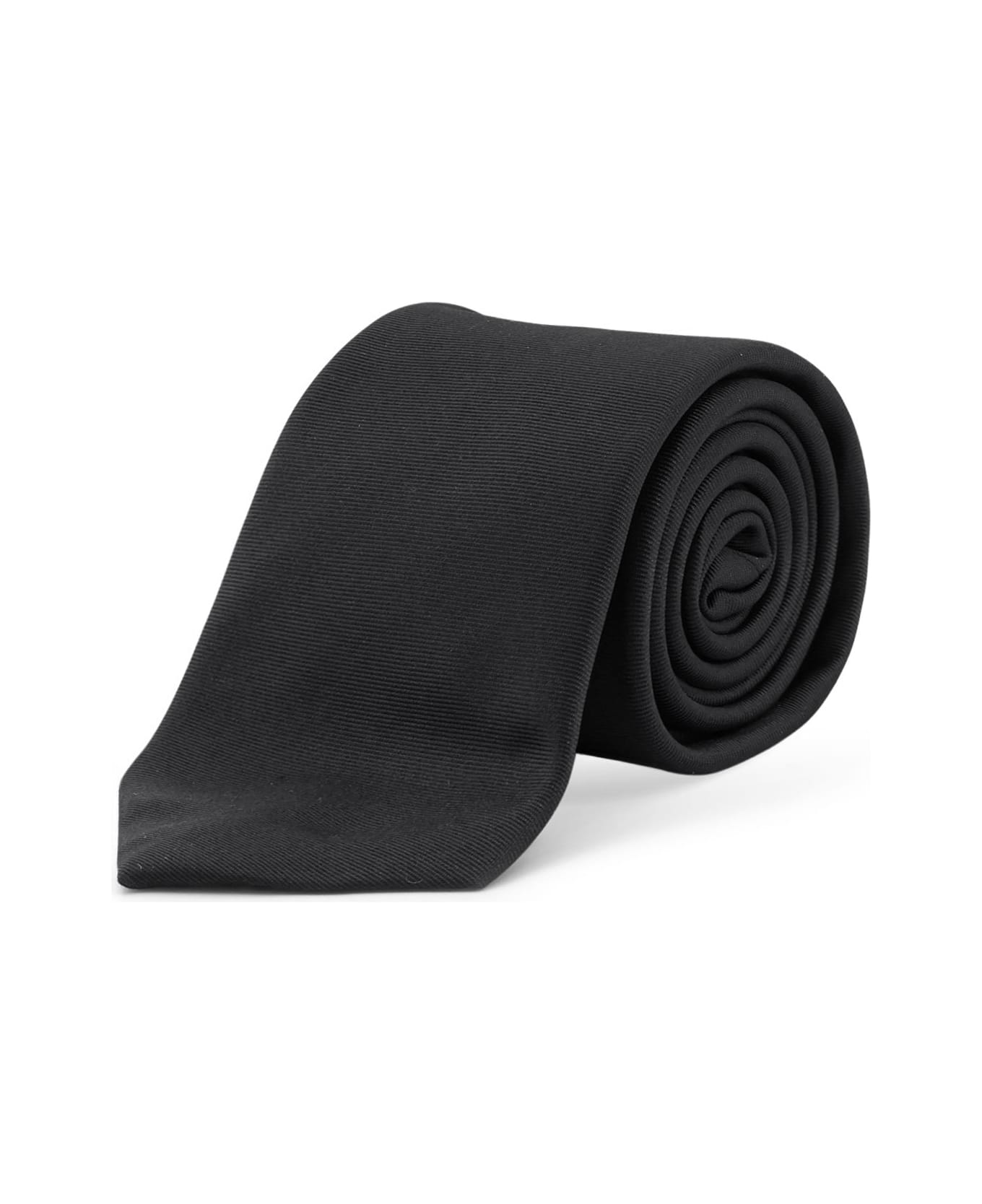Giorgio Armani Silk Tie - Black